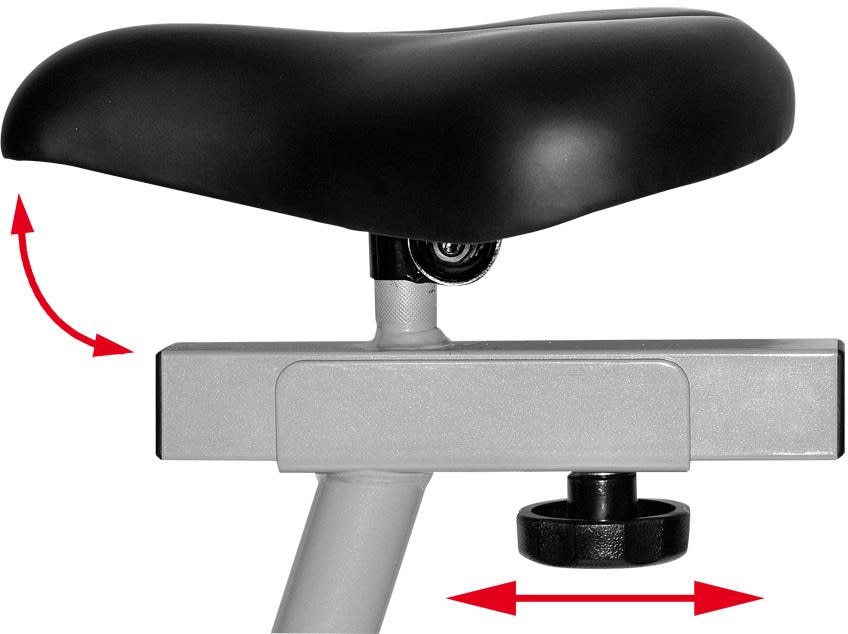Christopeit Sport® Heimtrainer »AL 1«, (mit Tablet-Halterung), Schwungmasse ca. 9 kg, 8 Widerstandsstufen