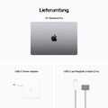 Apple Notebook »14" MacBook Pro«, 35,97 cm, / 14,2 Zoll, Apple, M2 Max, 30-Core GPU, 1000 GB SSD
