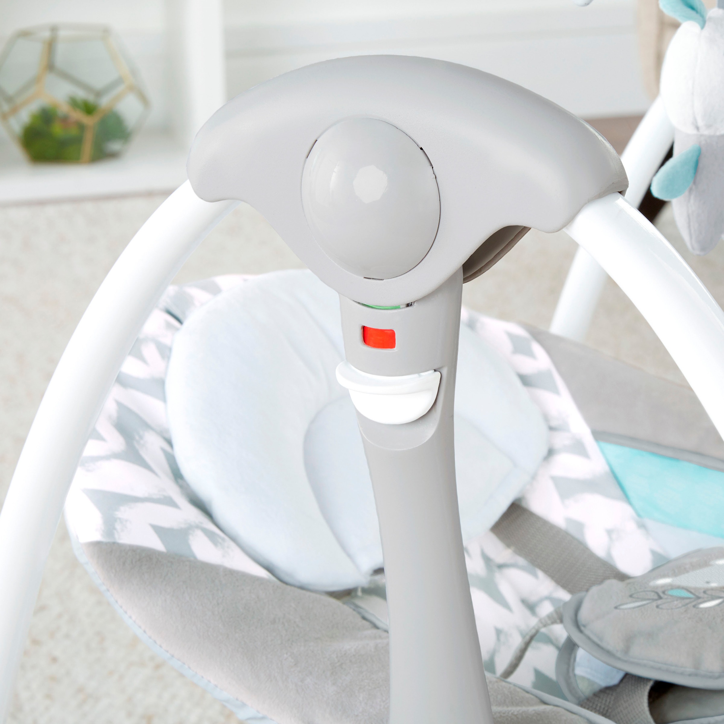 ingenuity Babyschaukel »ConvertMe Swing-2-Seat Portable Swing - Raylan«, mit automatischer Schaukelfunktion und Sound-Effekt