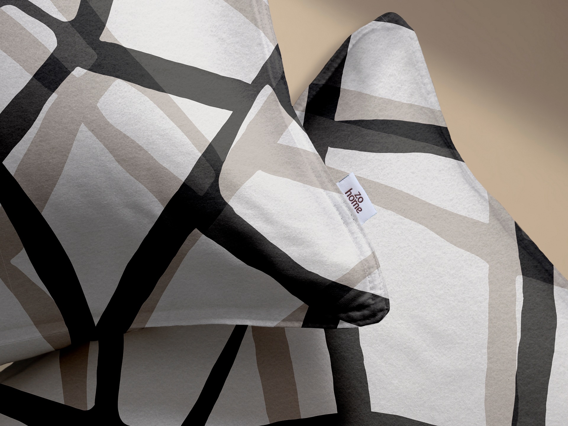 ZO HOME Bettwäsche »Zohome Bettwäsche Baumwolle Flanell Serena« 2 Bettwäsche aus 100% Baumwolle, hochwertige Flanell, ab 135x200 cm.