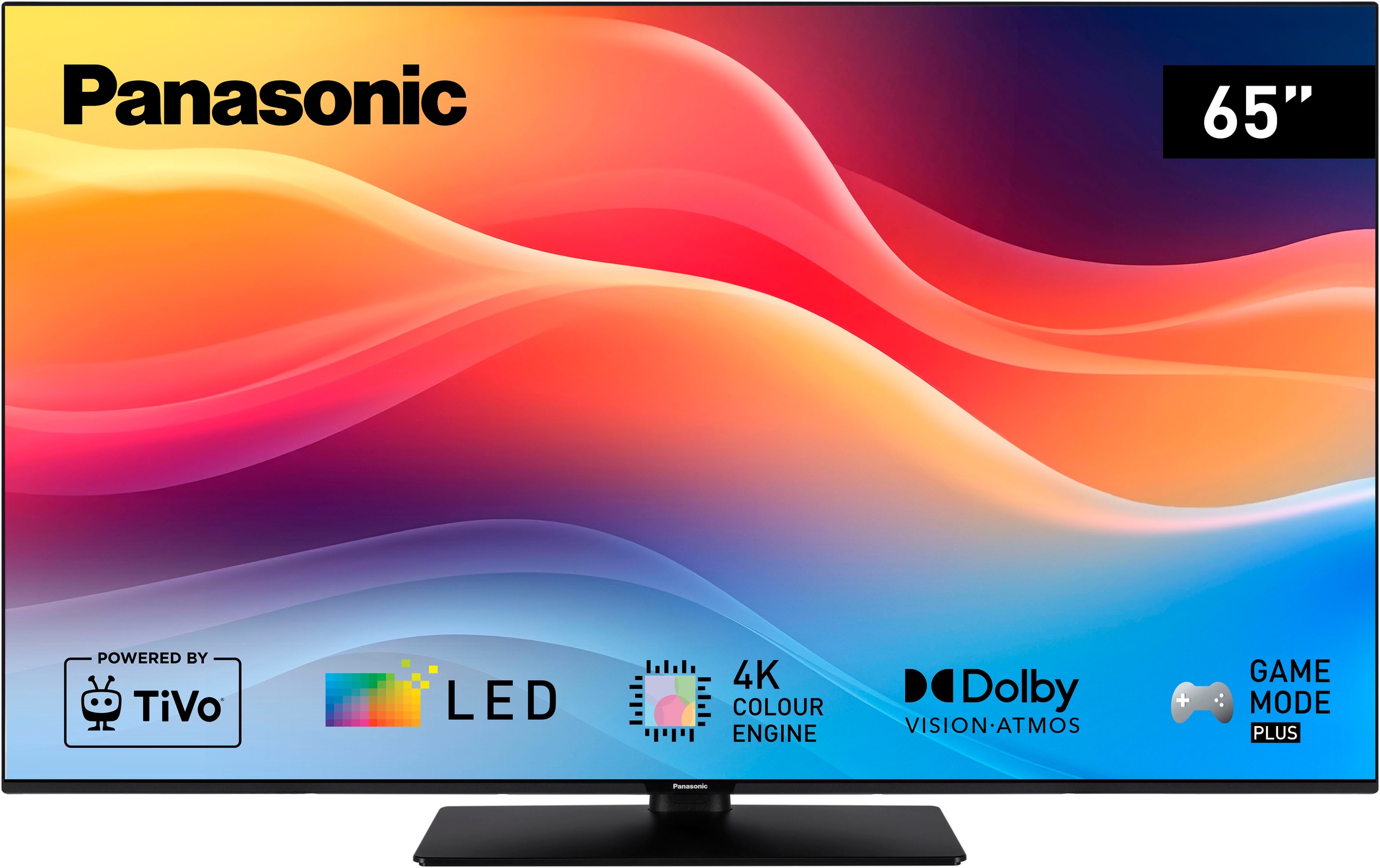 PANASONIC LED-Fernseher »TB-65W61AEZ« 164 cm/65 ′′ Smart-TV schwarz Spezieller Game Mode Plus –Mit Game Control Board für niedrige Latenz und...