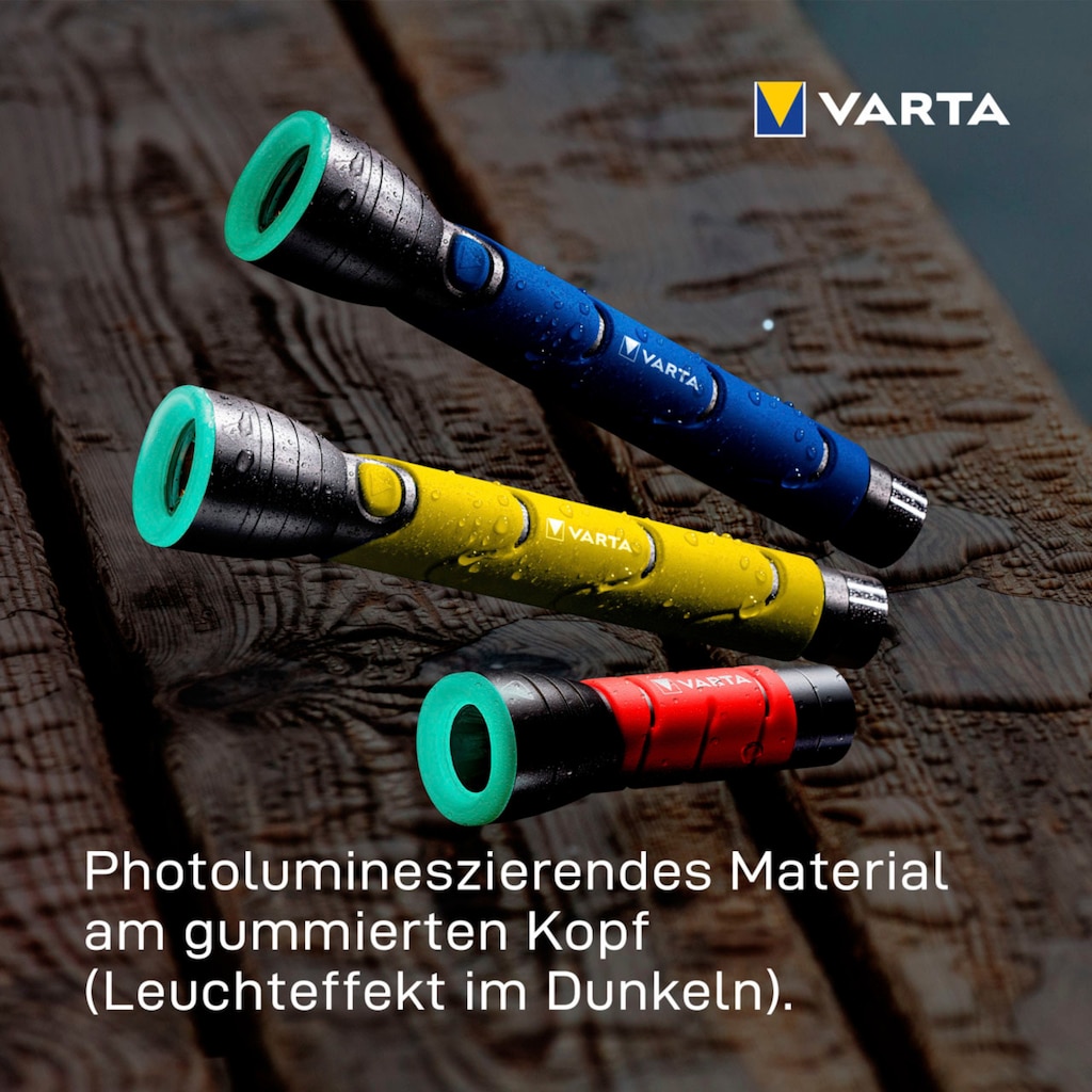VARTA Taschenlampe »Outdoor Sports F20 Taschenlampe inkl. 2x LONGLIFE Power AA Batterien«