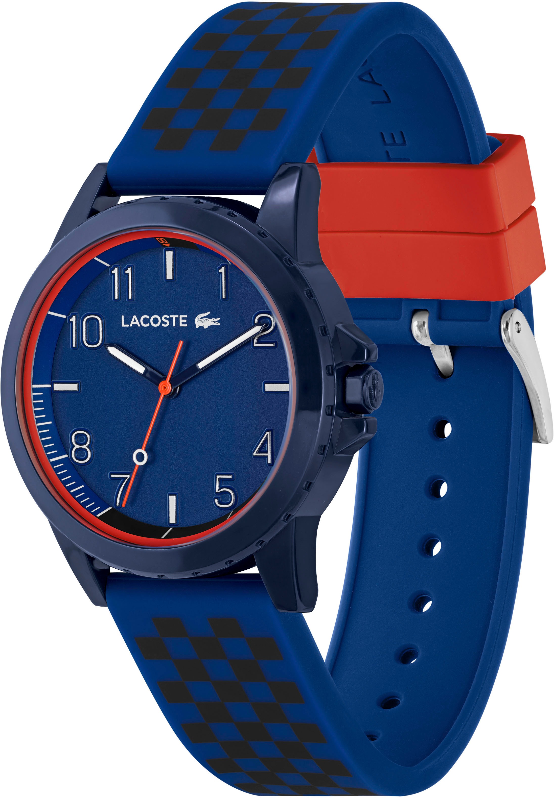 Lacoste Quarzuhr »RIDER, 2020148«, Armbanduhr, Kinderuhr, Lernuhr, Jungen, Schulanfang, Geschenkidee