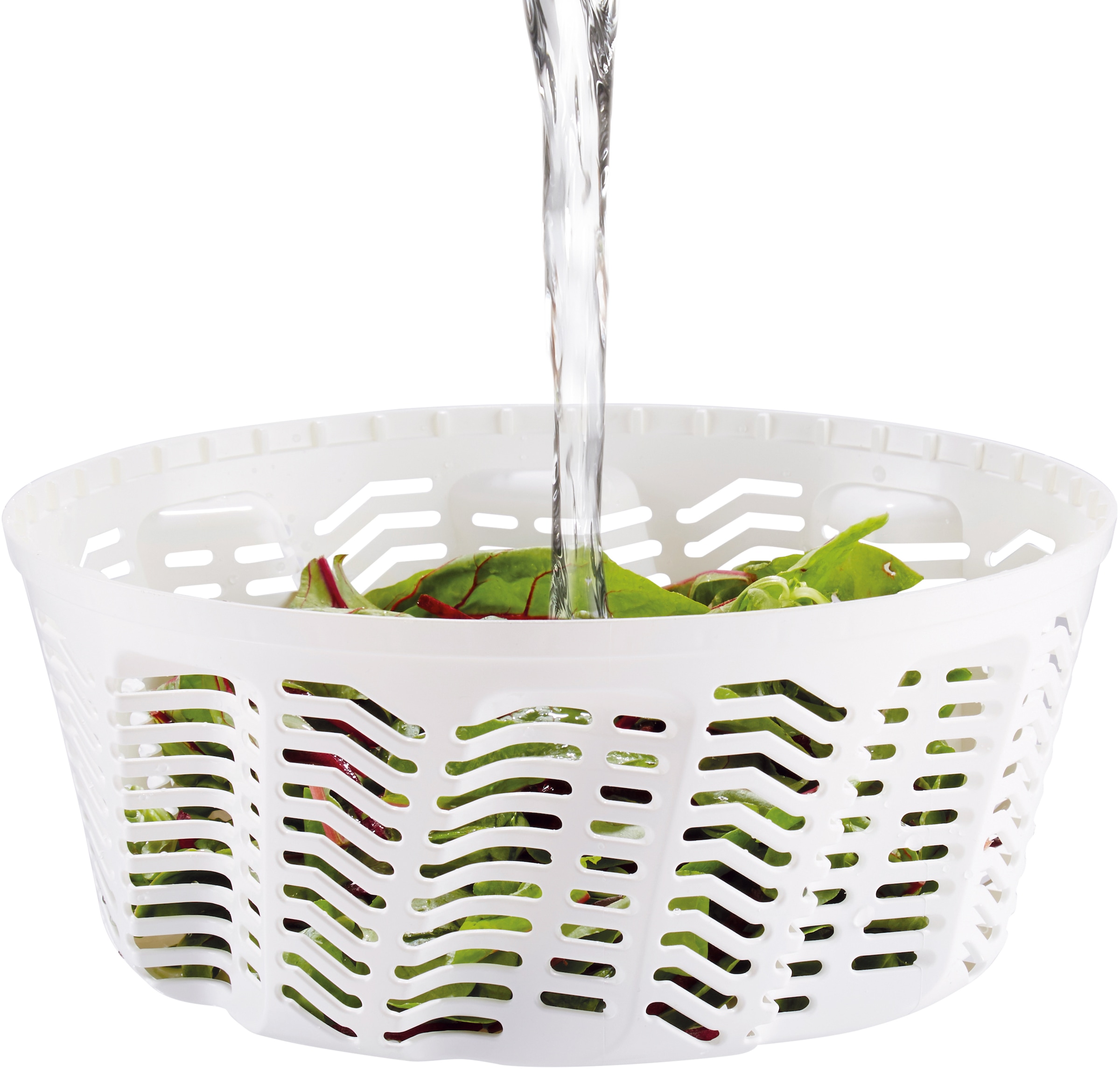 zyliss Salatschleuder »Swift Dry«, Aquavent Technologie, entfernt 25% mehr Wasser