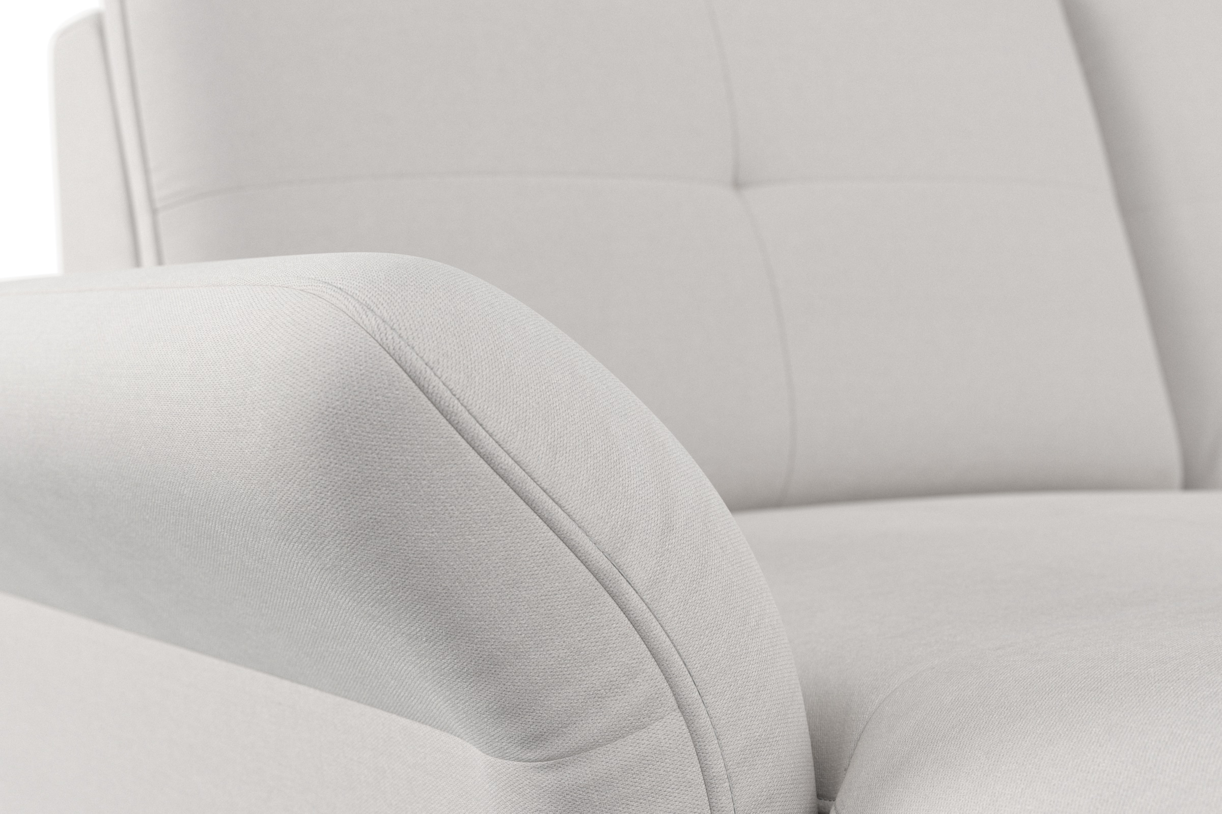 Places of Style Wohnlandschaft »Calando U-Form«, wahlweise mit Bettfunktion, Bettkasten und Armteilfunktion