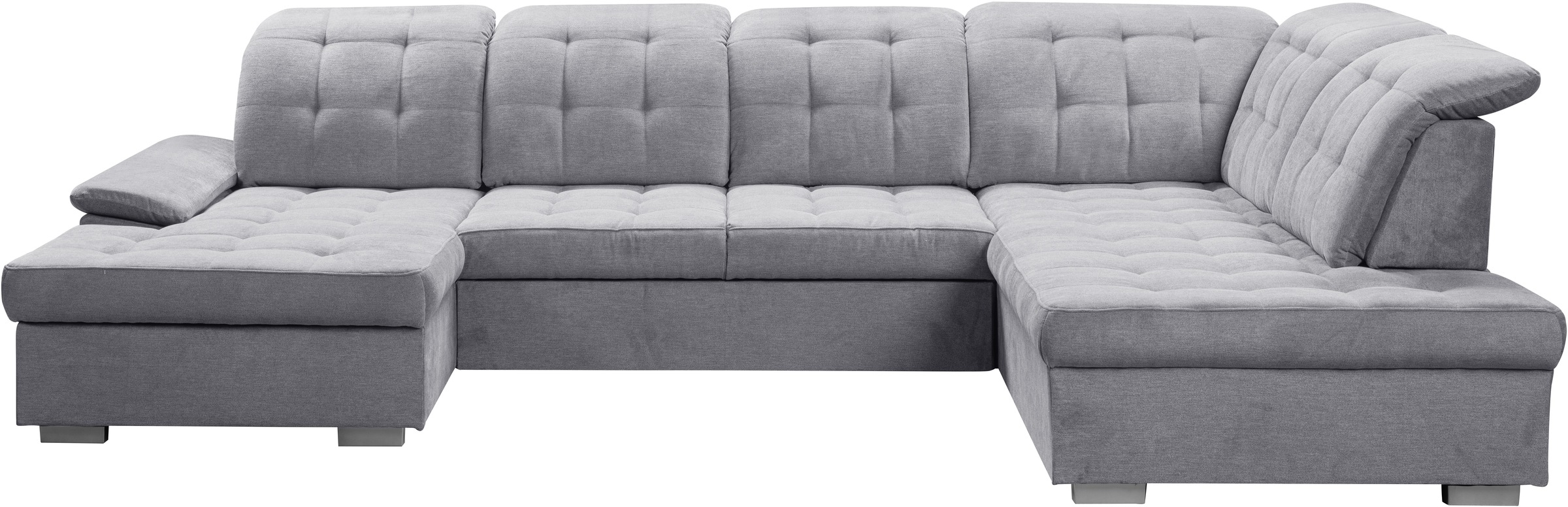 WERK2 Wohnlandschaft »Kordula-New U-Form«, Sofa in U-Form mit Schlaffunktio günstig online kaufen