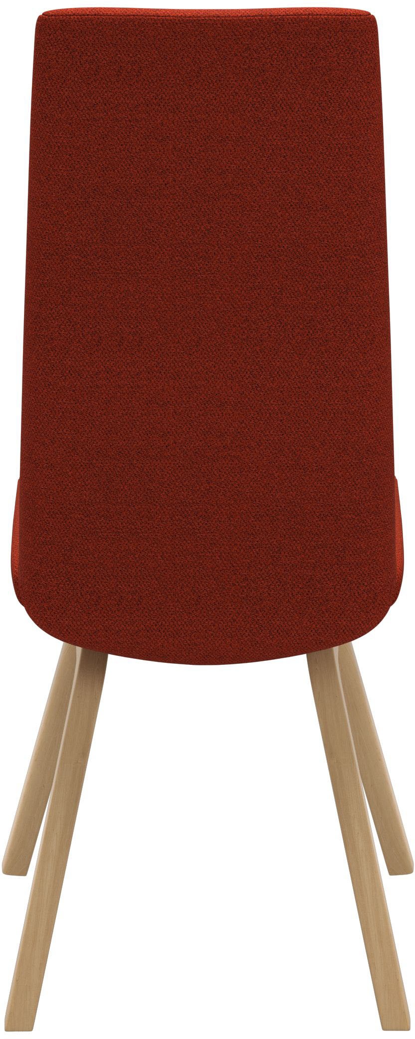 Stressless® Polsterstuhl »Laurel«, ROHLEDER Stoff Q2 FARON, High Back, Größe M, mit schräggestellten Beinen in Eiche natur