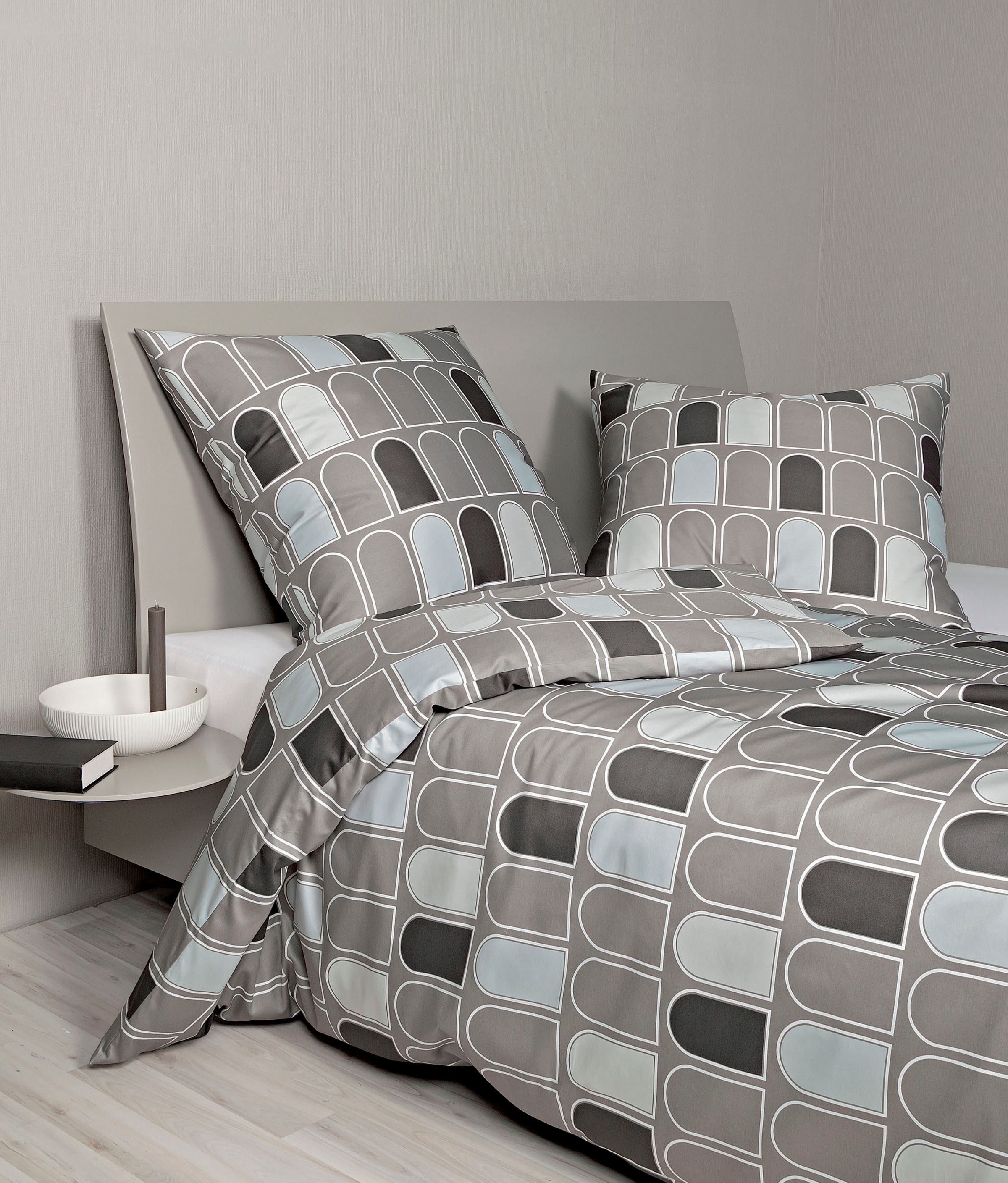 Janine Bettwäsche »J. D. 87084« 3 Stk. tlg. mit Reißverschluss günstig online kaufen