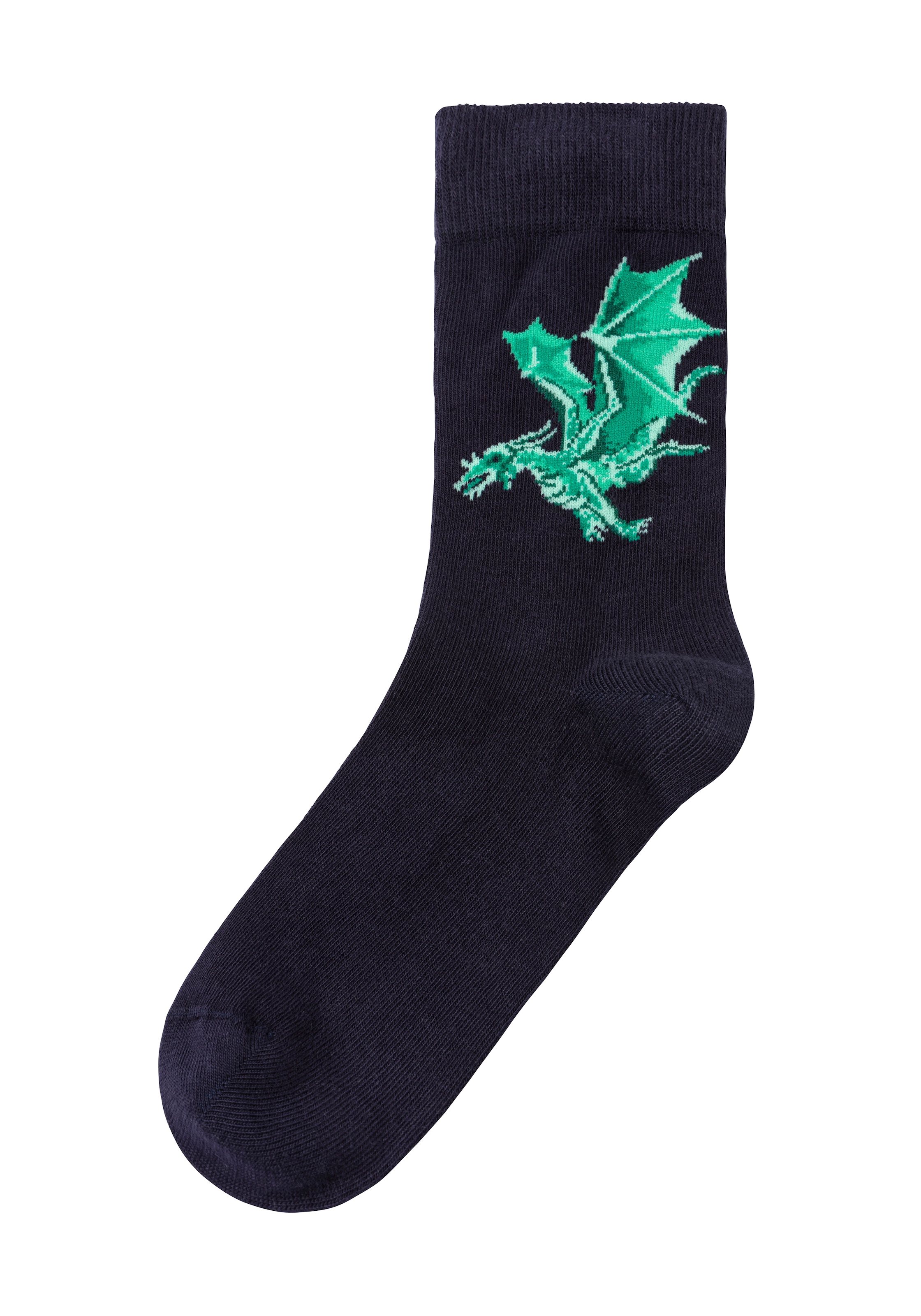 H.I.S Socken, (5 Paar), mit Drachen online Motiven unterschiedlichen bestellen