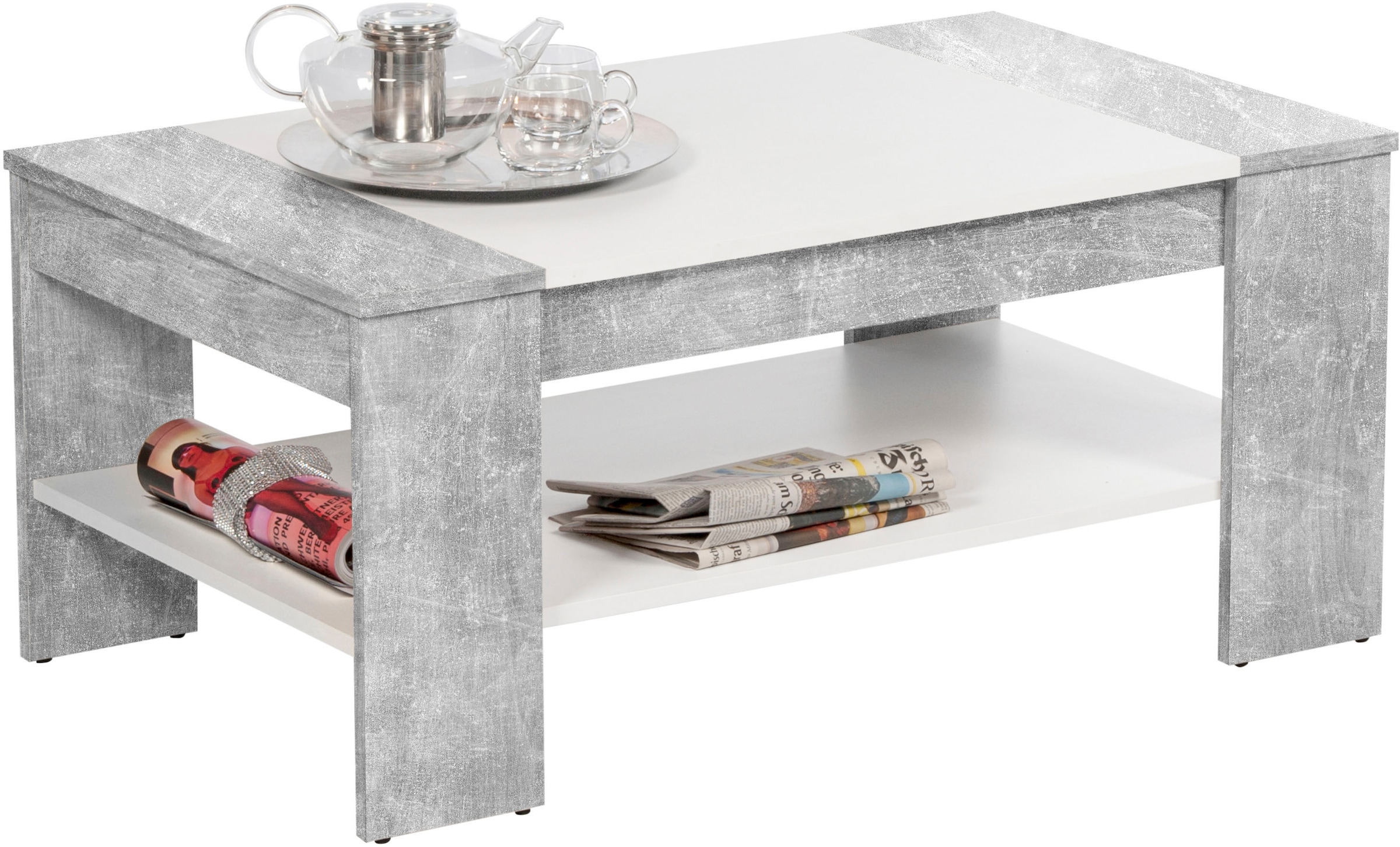 HBZ Couchtisch »Finley Plus, TOPSELLER!«, (Couchtisch), mit Schubkasten, Ti günstig online kaufen