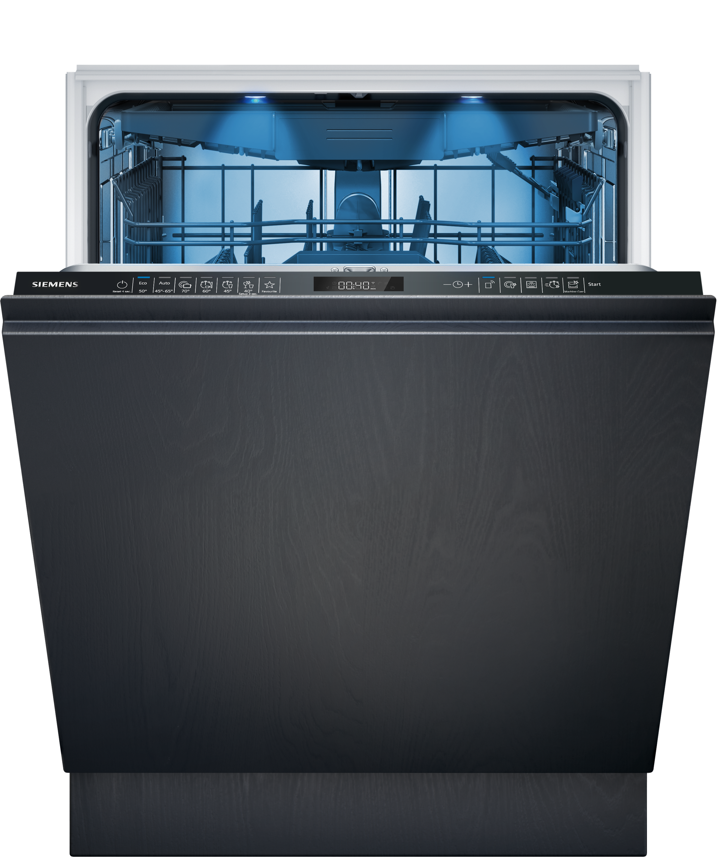 SIEMENS vollintegrierbarer Geschirrspüler iQ500 »SN65ZX17CE« 14 tlg. Maßgedecke