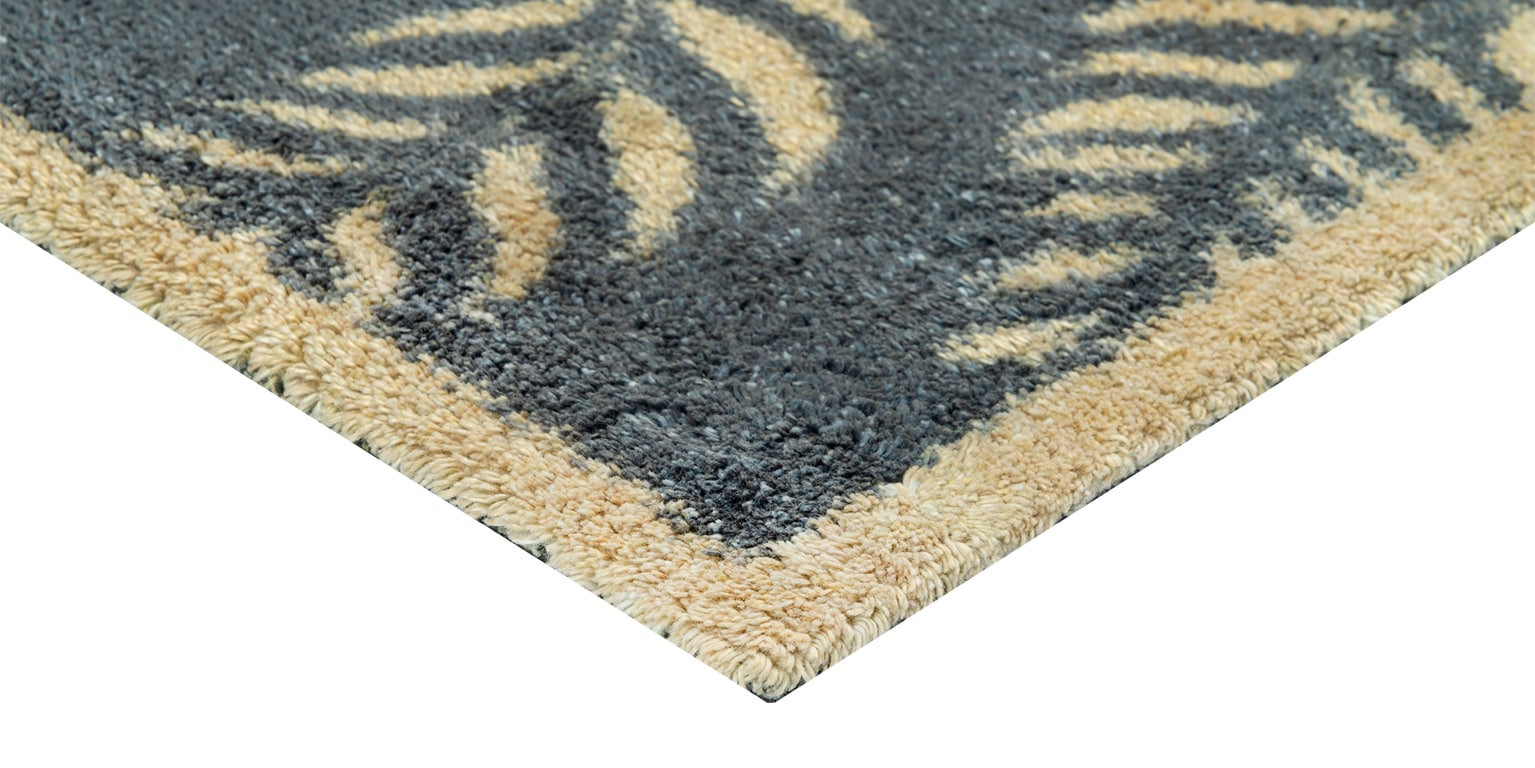 Turtle Mat Fußmatte »Leaf Scroll«, rechteckig, 9 mm Höhe