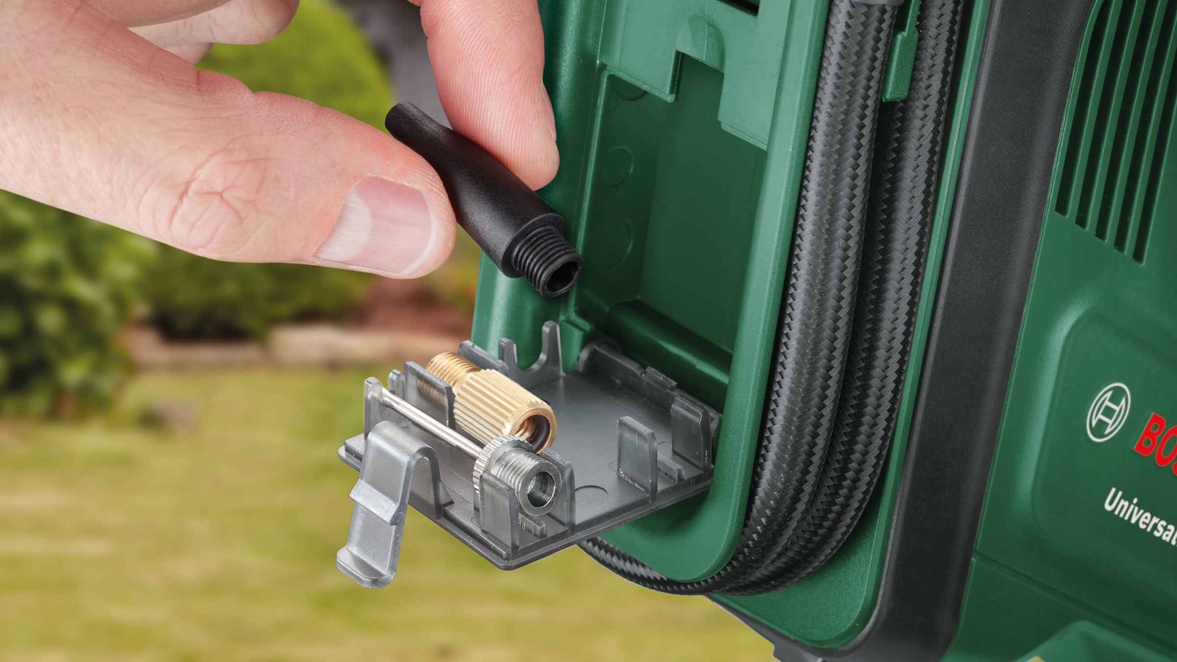 Bosch Home & Garden Akku-Handkompressor »Power for ALL 18V Akku-System Druckluftpumpe »UniversalPump 18V««, Power for ALL 18V Akku-System, ohne Akku und Ladegerät