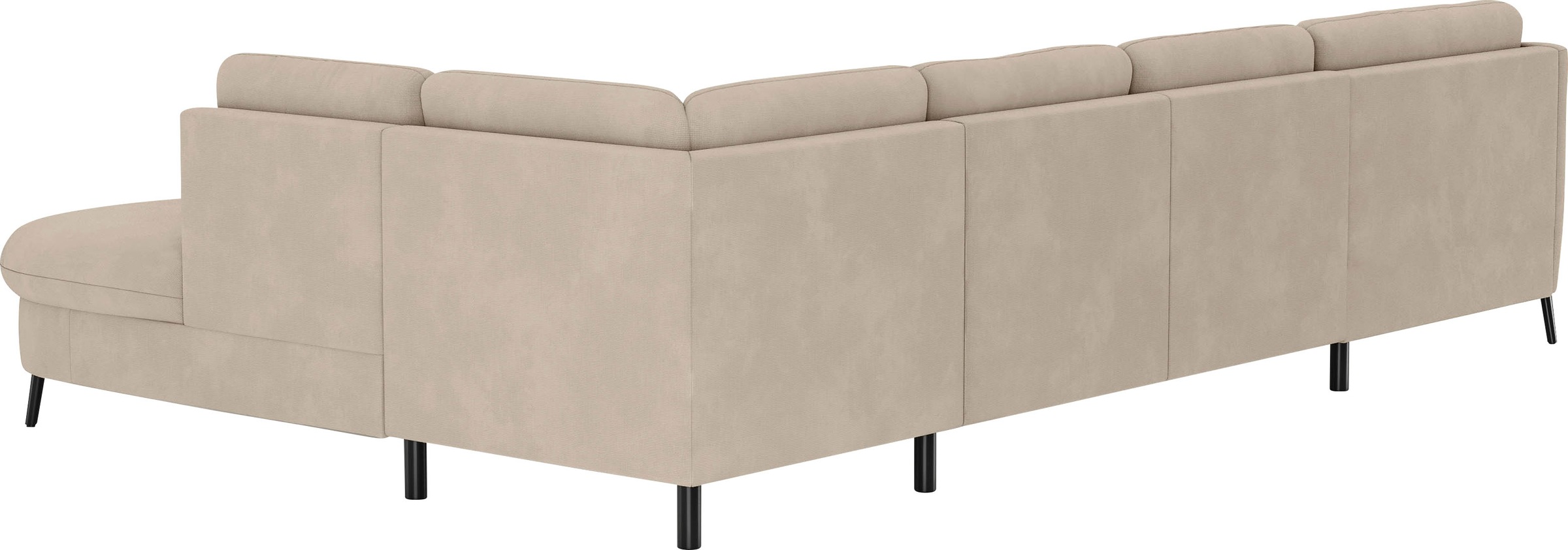 sit&more Wohnlandschaft »Soul U-Form«, wahlweise mit Bettfunktion und Bettkasten oder Schubkasten