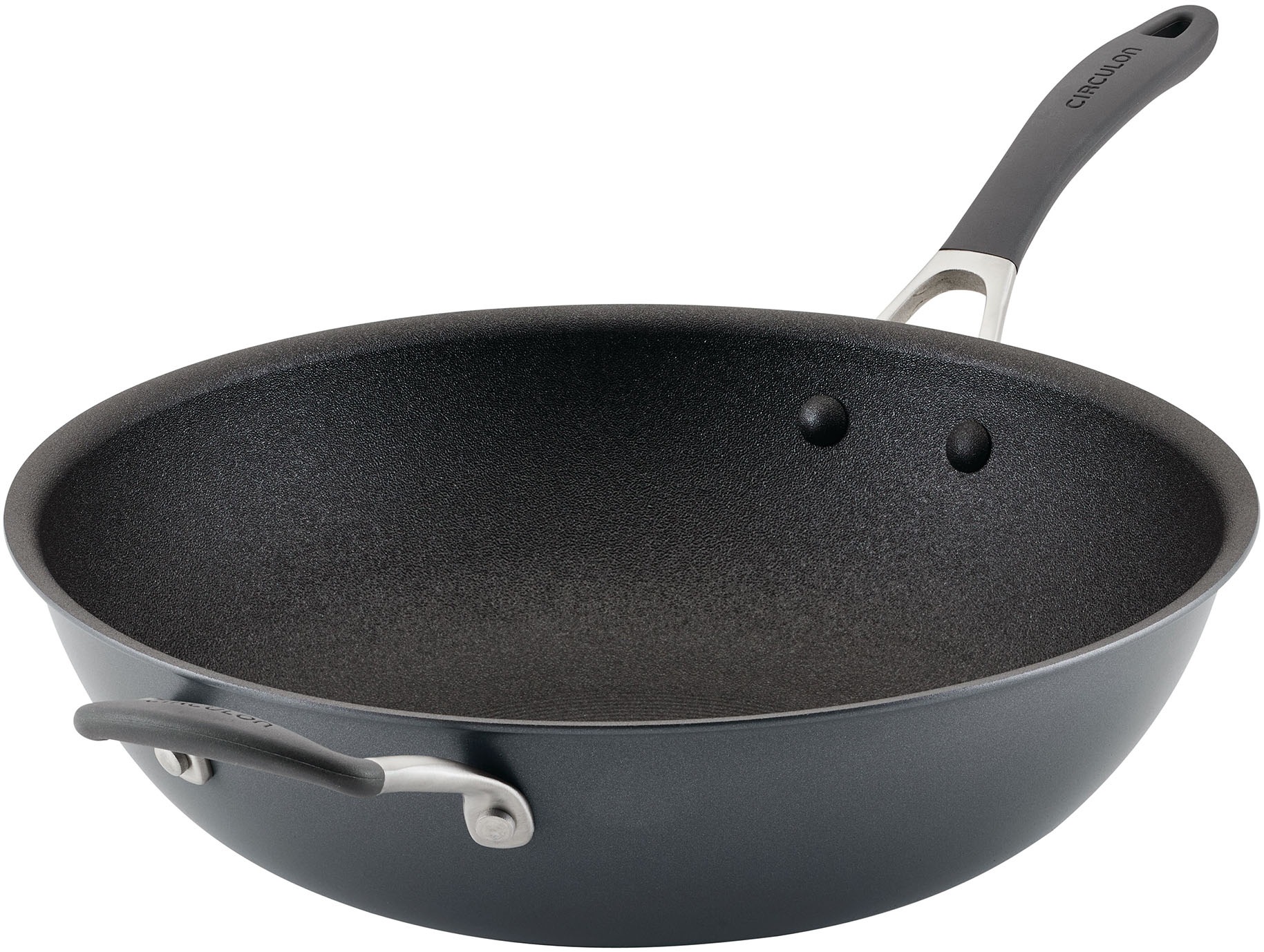 Circulon Wok »Circulon A1 Wokpfanne mit Gegengriff, 34 cm«, Edelstahl, (1 t günstig online kaufen