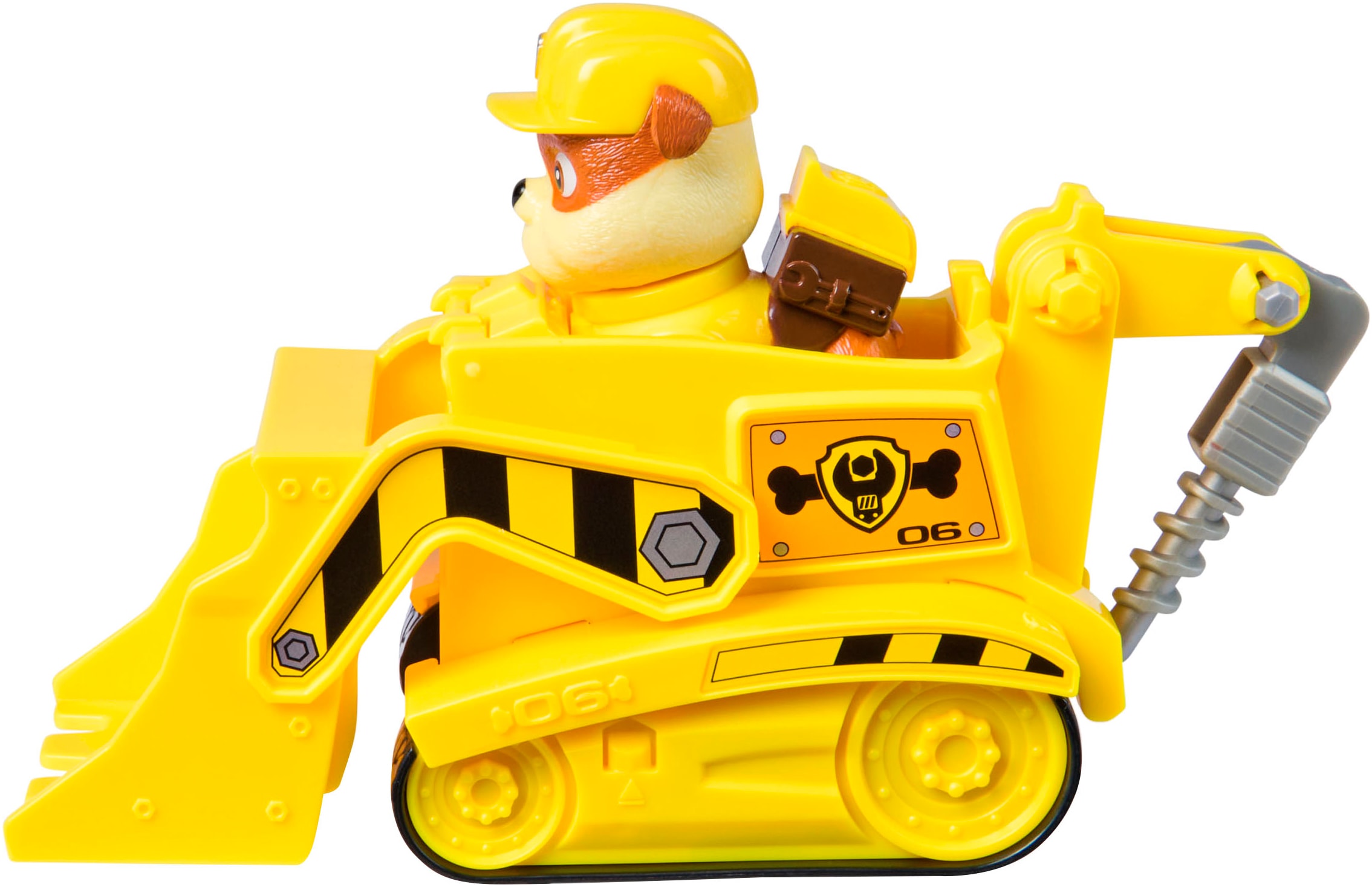 Spin Master Spielzeug-Auto »PAW Patrol, Sust. Basic Vehicle Rubble«, zum Teil aus recycelten Material
