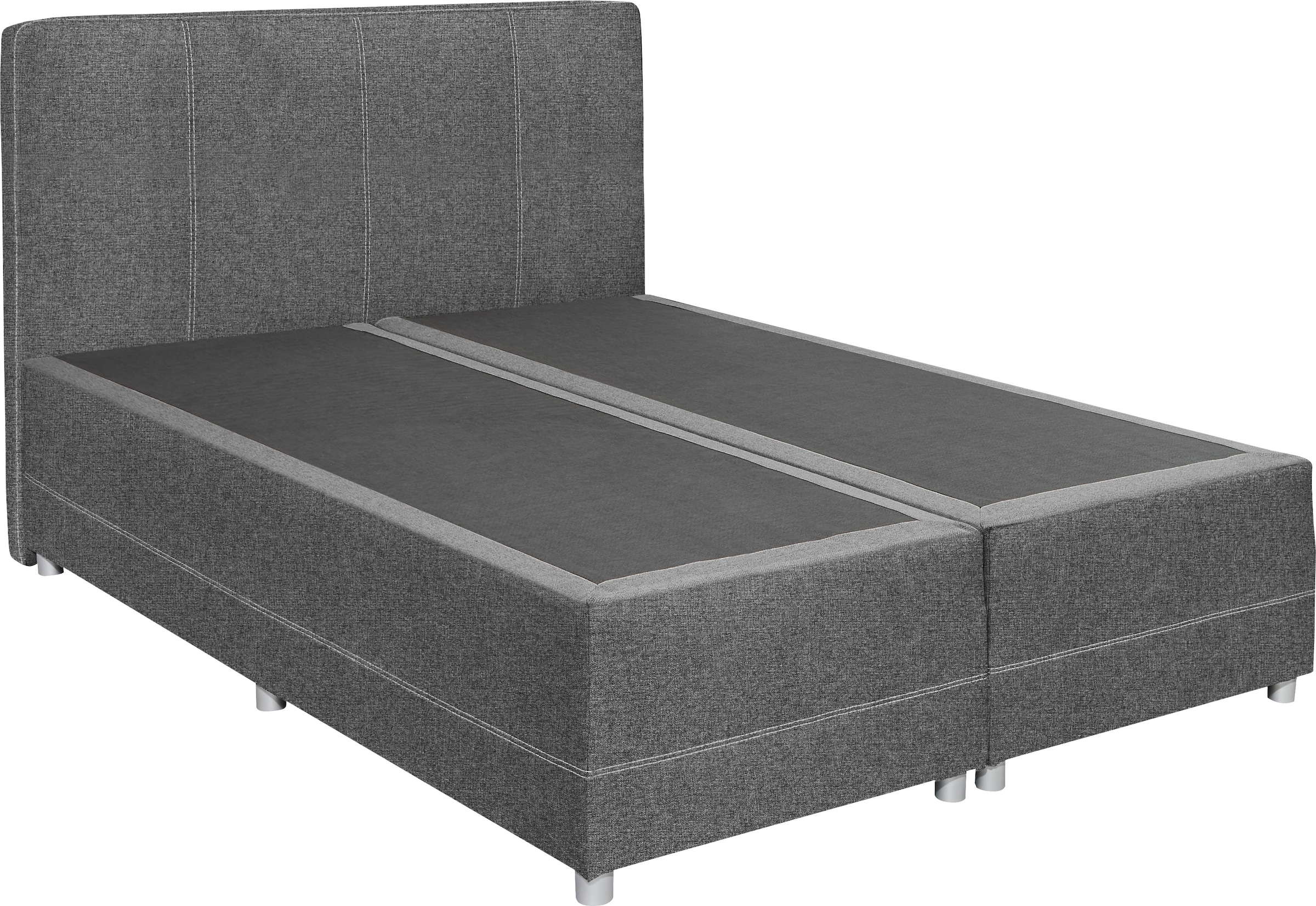 ED EXCITING DESIGN Boxspringbett »Luanda«, wahlweise mit Matratze und Toppe günstig online kaufen