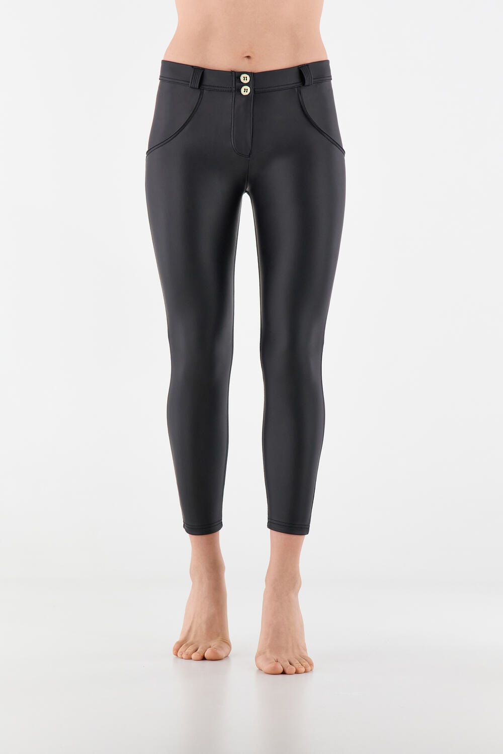 Freddy 7/8-Hose »WRUP REGULAR SUPERSKINNY 7/8«, mit Push up-Effekt, aus Lederimititat