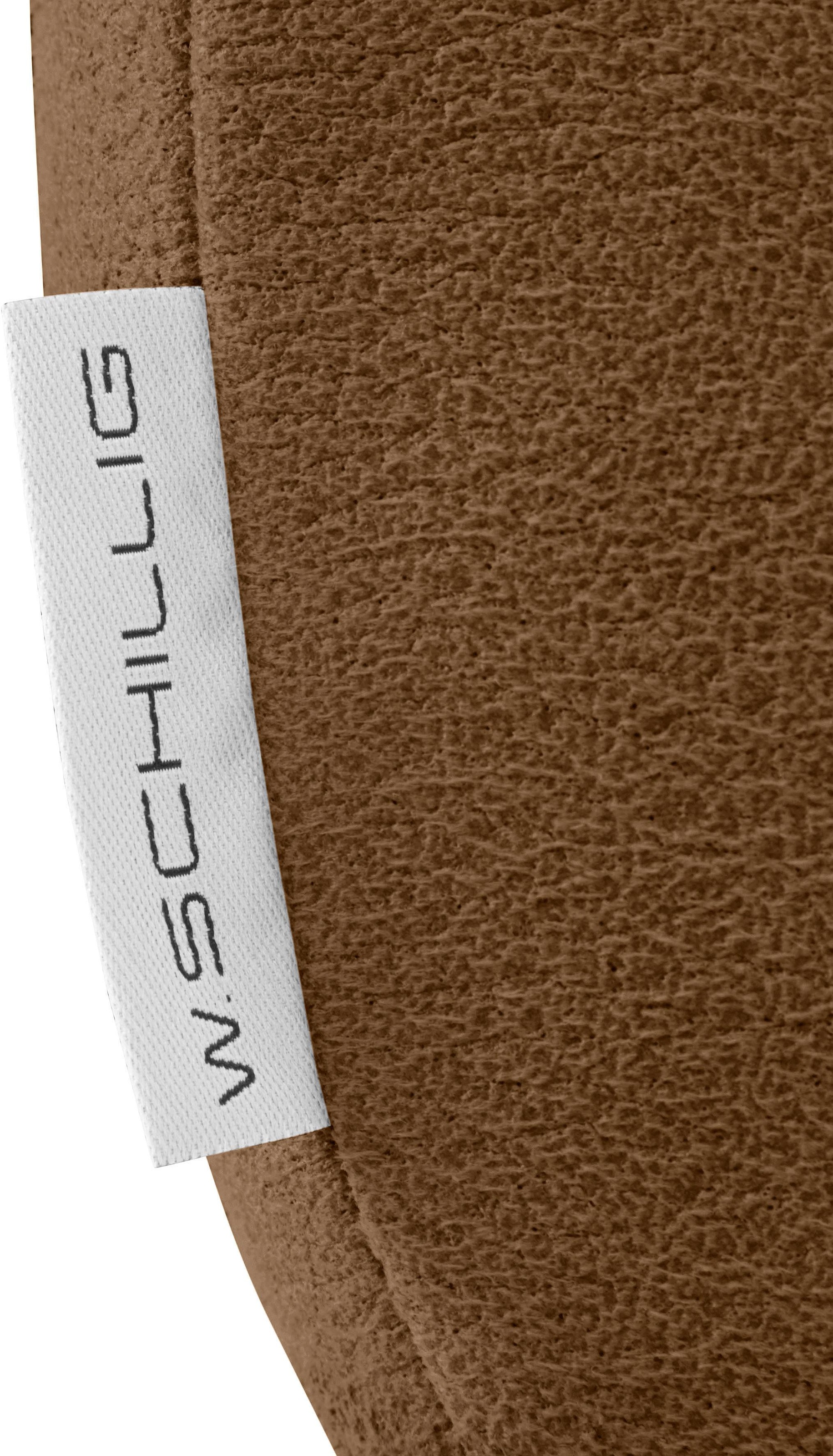 W.SCHILLIG 2-Sitzer »enjoy&MORE«, mit Sitztiefenverstellung, Füße Chrom glänzend, Breite 202 cm