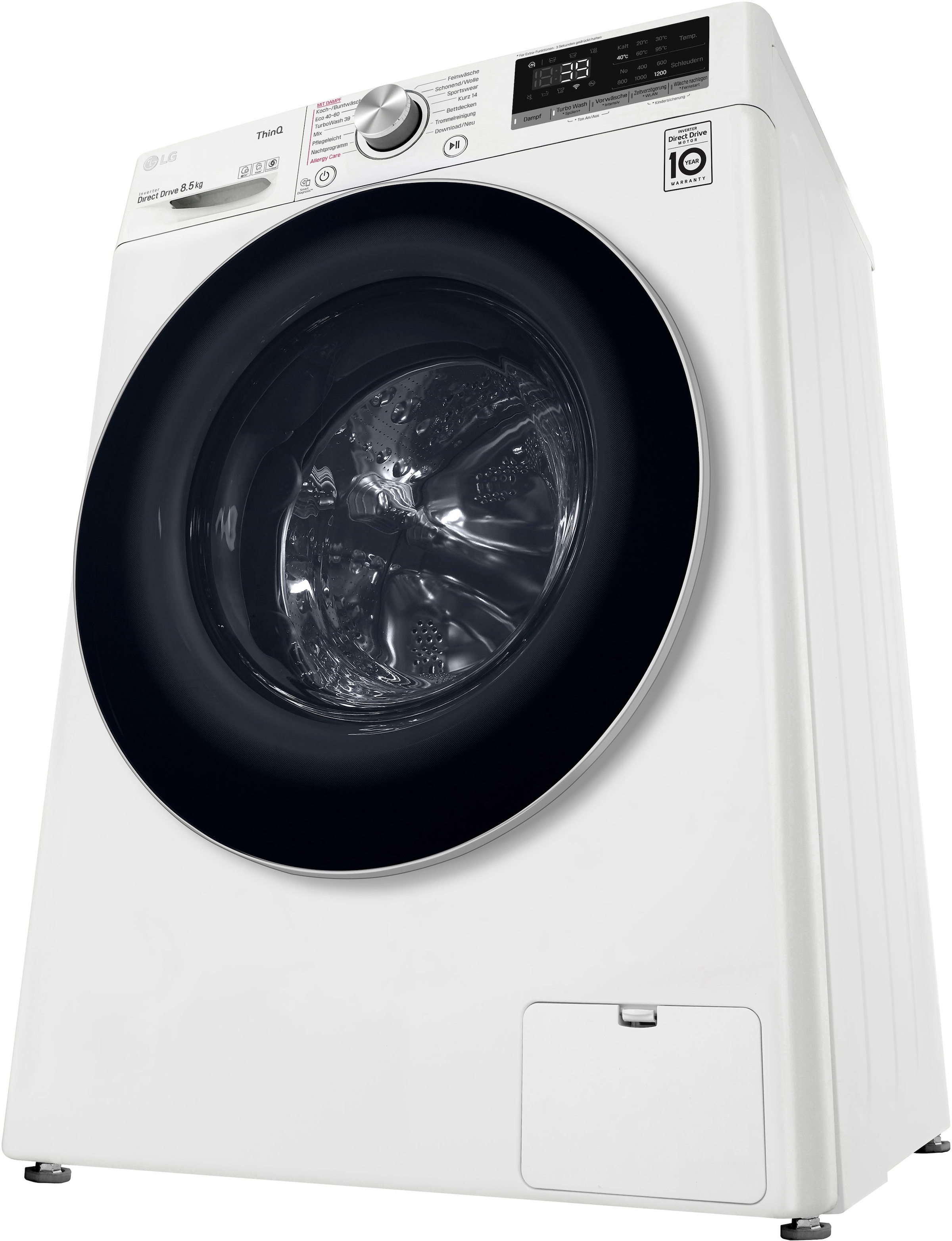 U/min Waschmaschine Rechnung kaufen »F2V7SLIM8E«, F2V7SLIM8E, kg, auf LG 1200 8,5