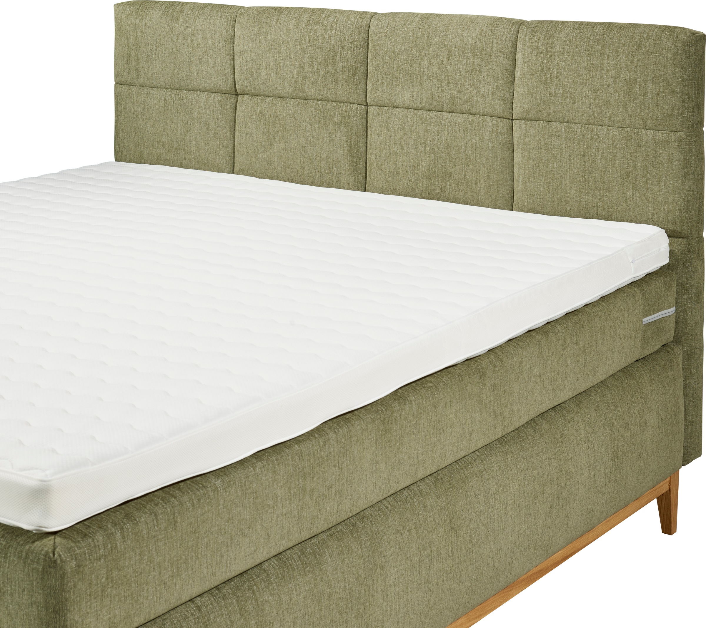 5. Bild von ED EXCITING DESIGN Boxspringbett »Esberg«, inkl. Topper mit Klimaband