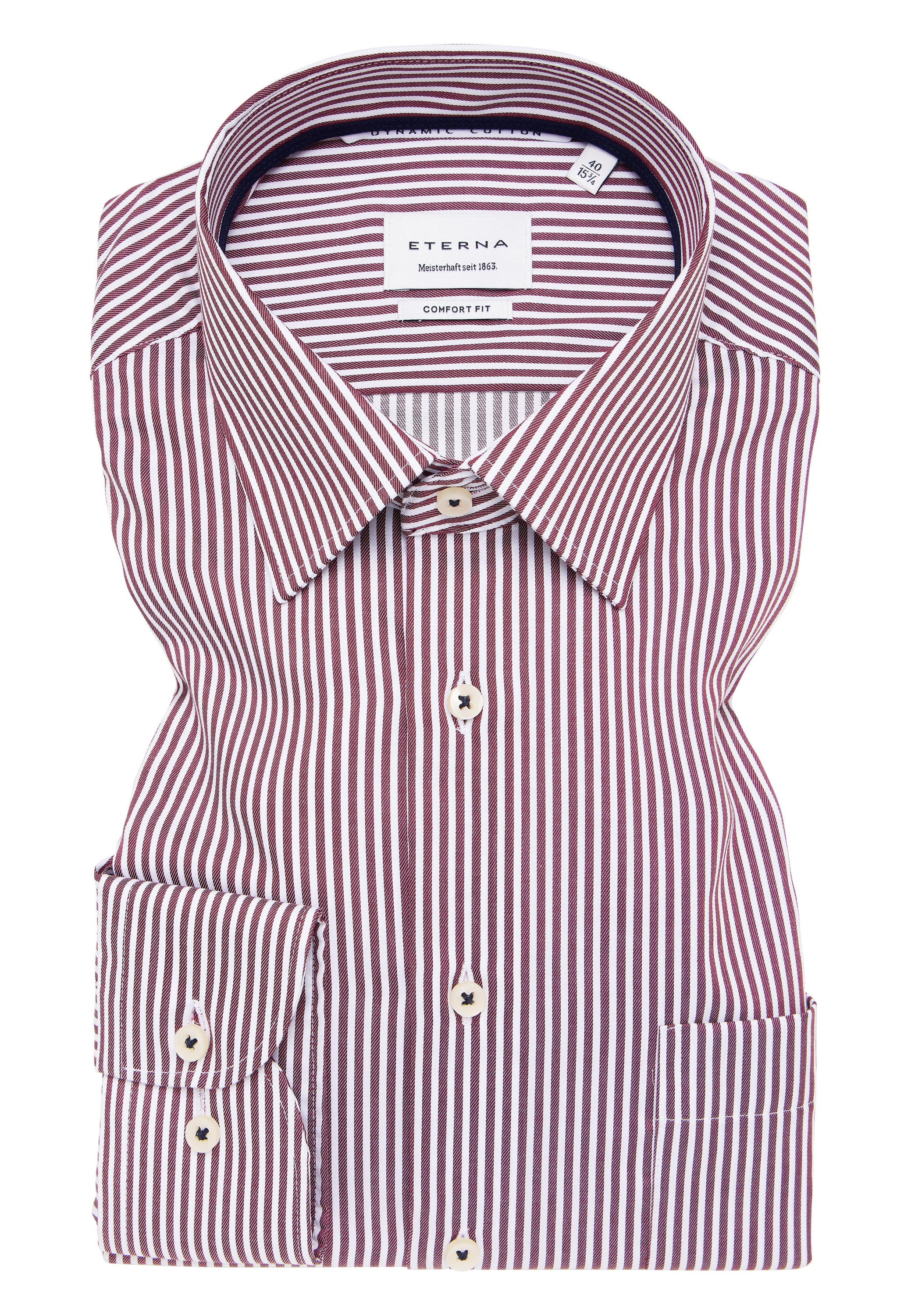 Eterna Langarmhemd »COMFORT FIT« NON IRON (bügelfrei)