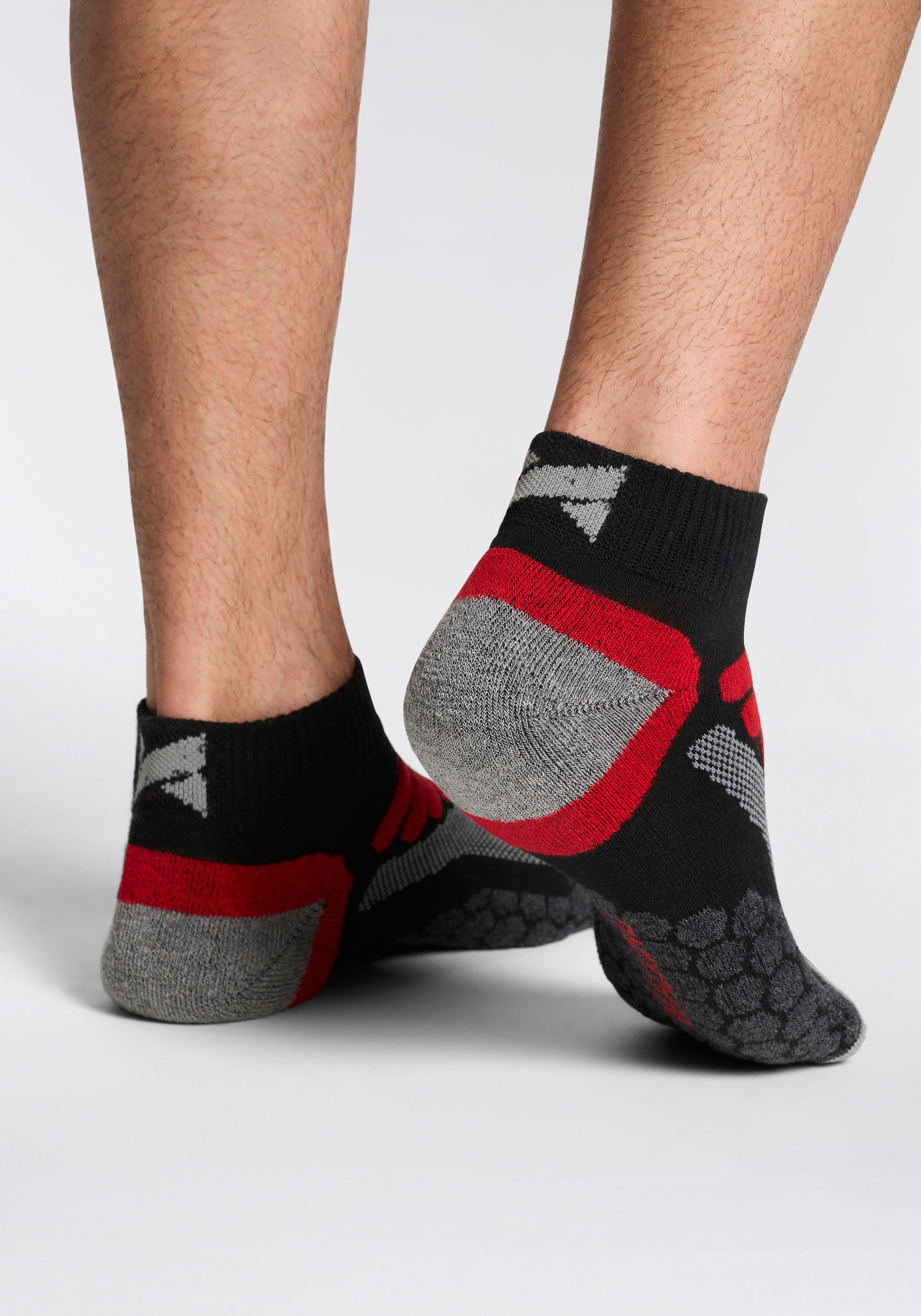XTREME sockswear Laufsocken, (2 Paar), Unisex Sport- und Funktionssocken mit Rippstruktur