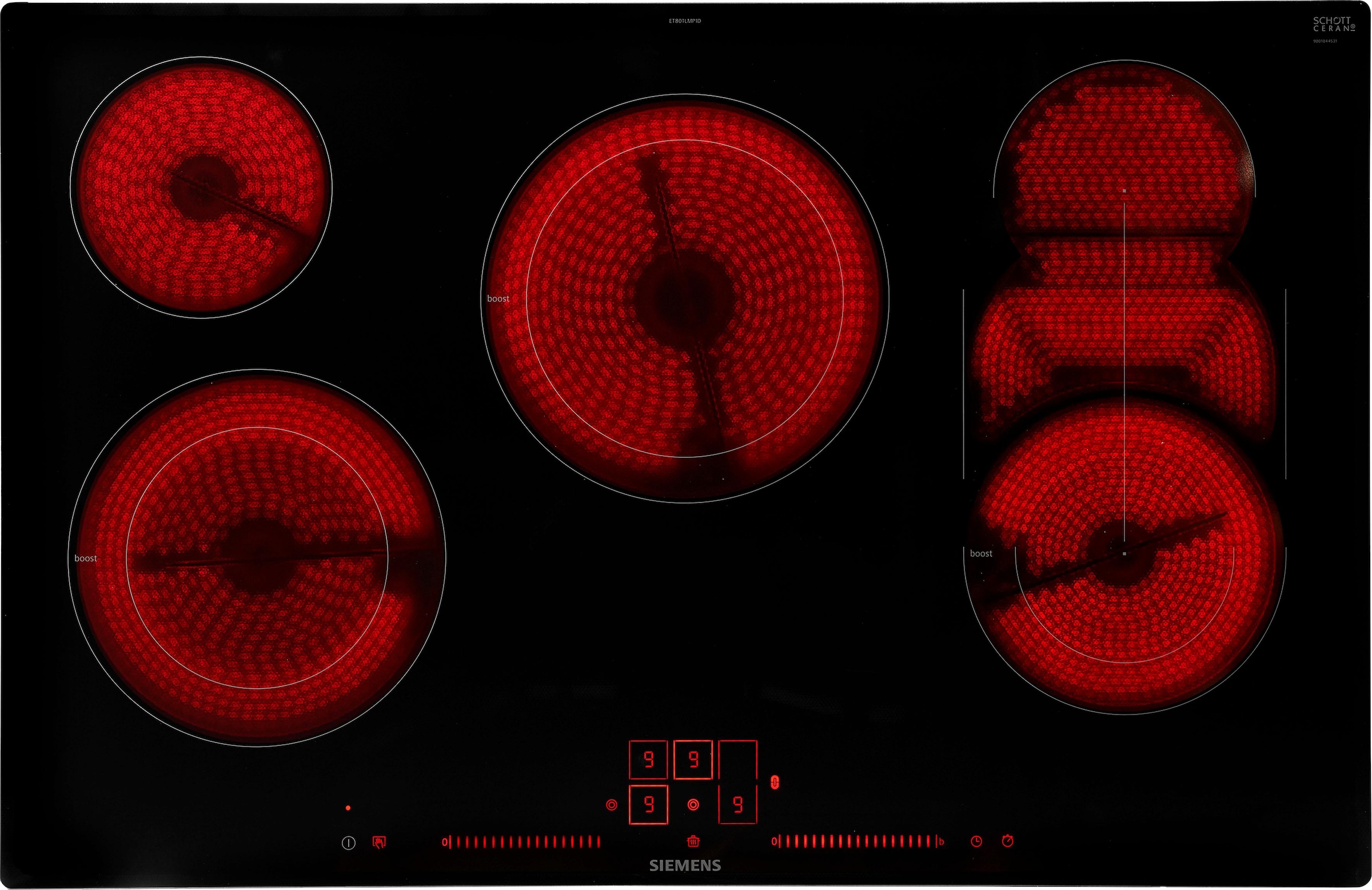 SIEMENS Elektro-Kochfeld von SCHOTT CERAN® »ET801LMP1D«, ET801LMP1D online  kaufen