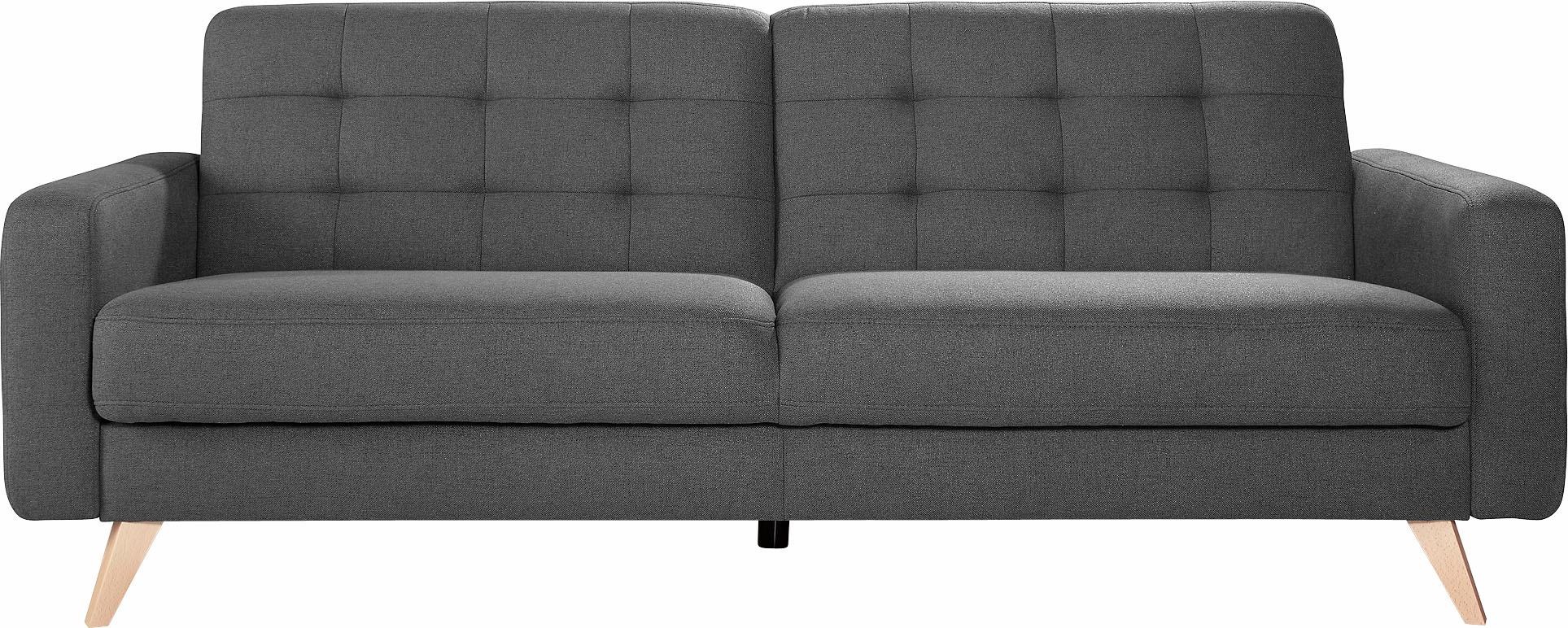 exxpo - sofa fashion 3-Sitzer »Nappa, kompakt und komfortabel, bequem, zeit günstig online kaufen