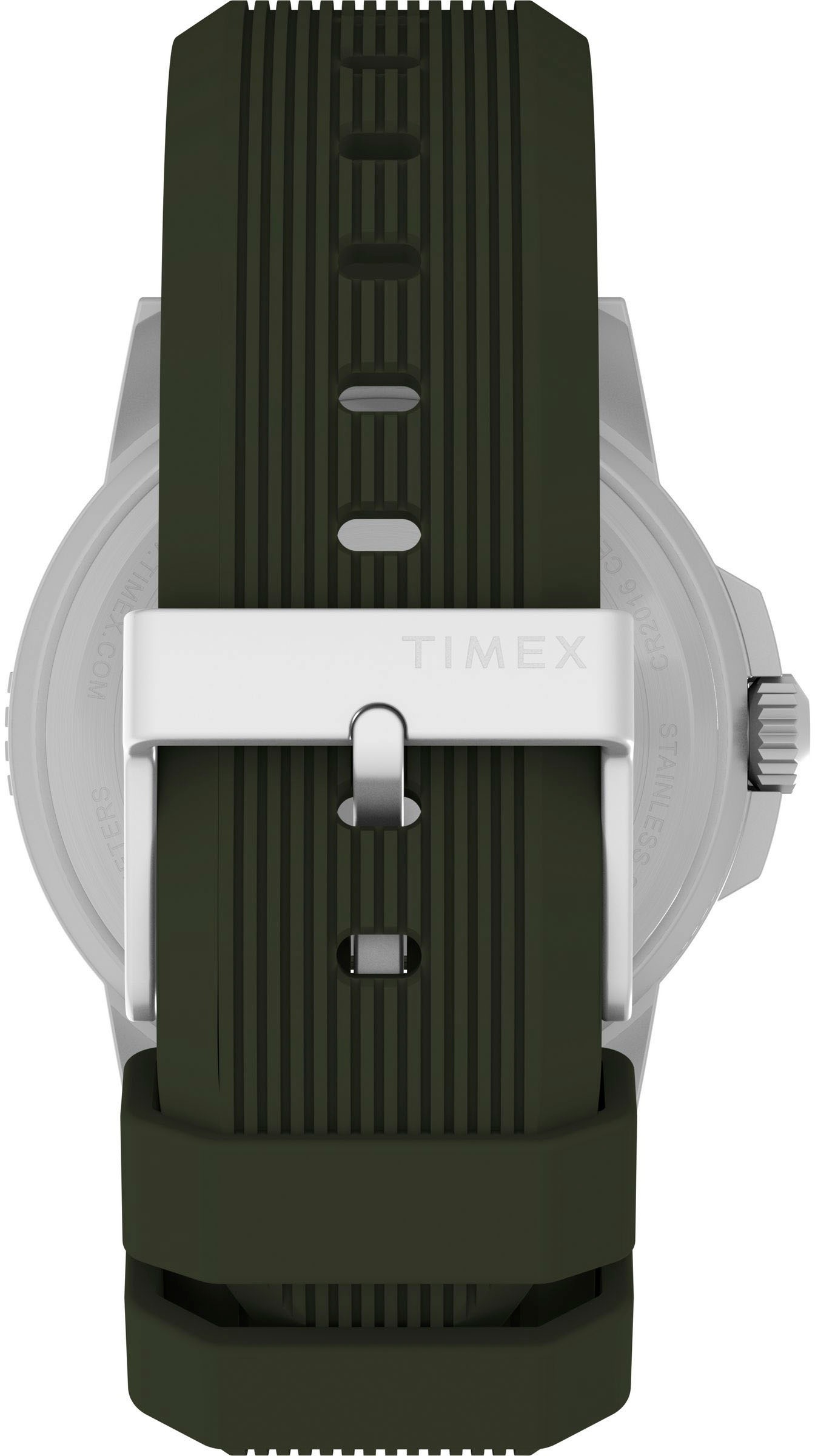 Timex Quarzuhr »RIDGE« Armbanduhr, Herrenuhr,Silikonarmband,Datum, Leuchtzeiger