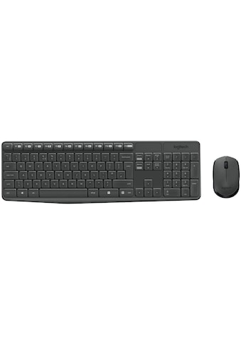 Logitech Tastatur »Wireless Combo MK235 - DE-Layout« kaufen