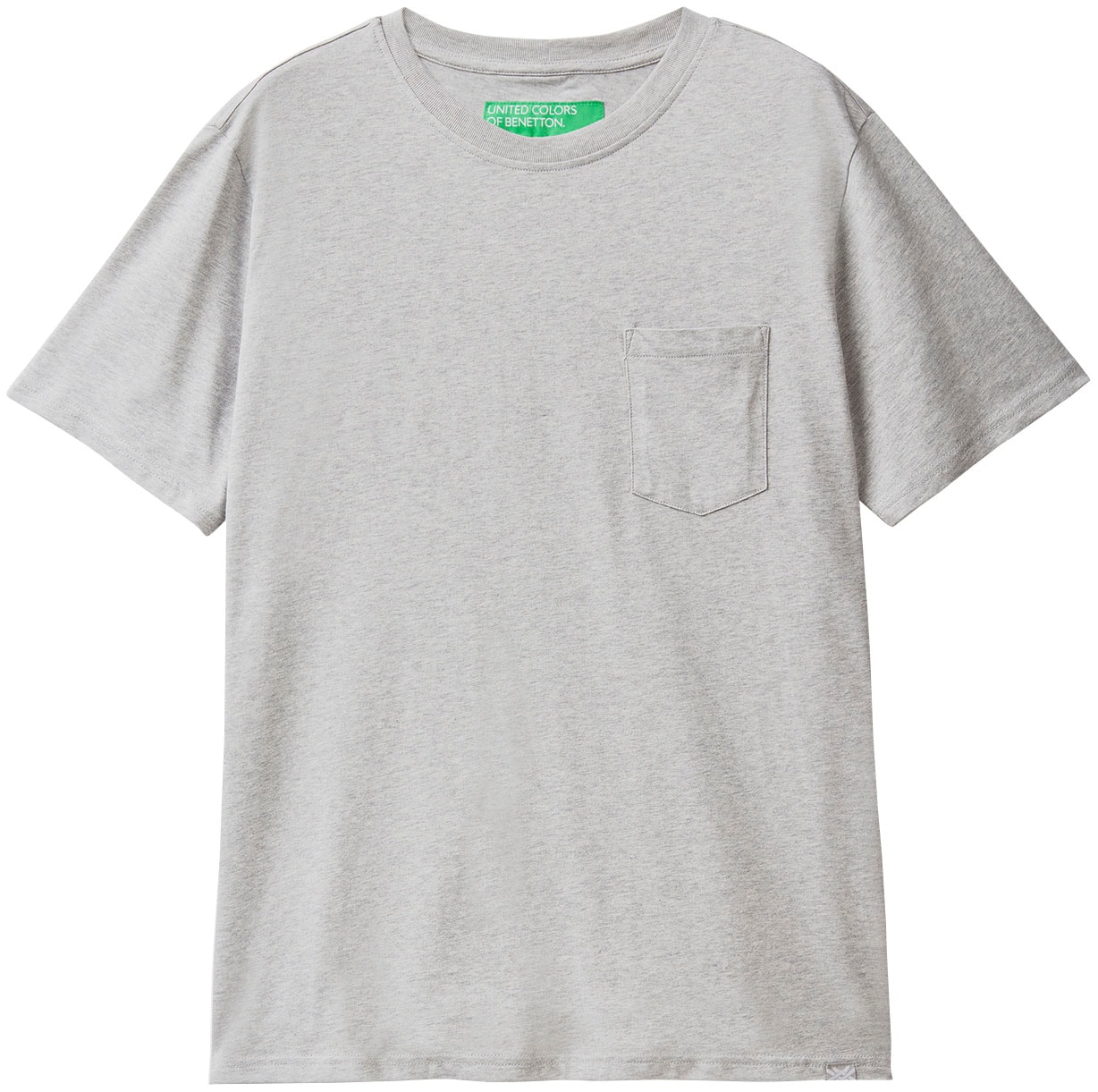 T-Shirt, mit aufgesetzter Colors United of Benetton Brusttasche kaufen