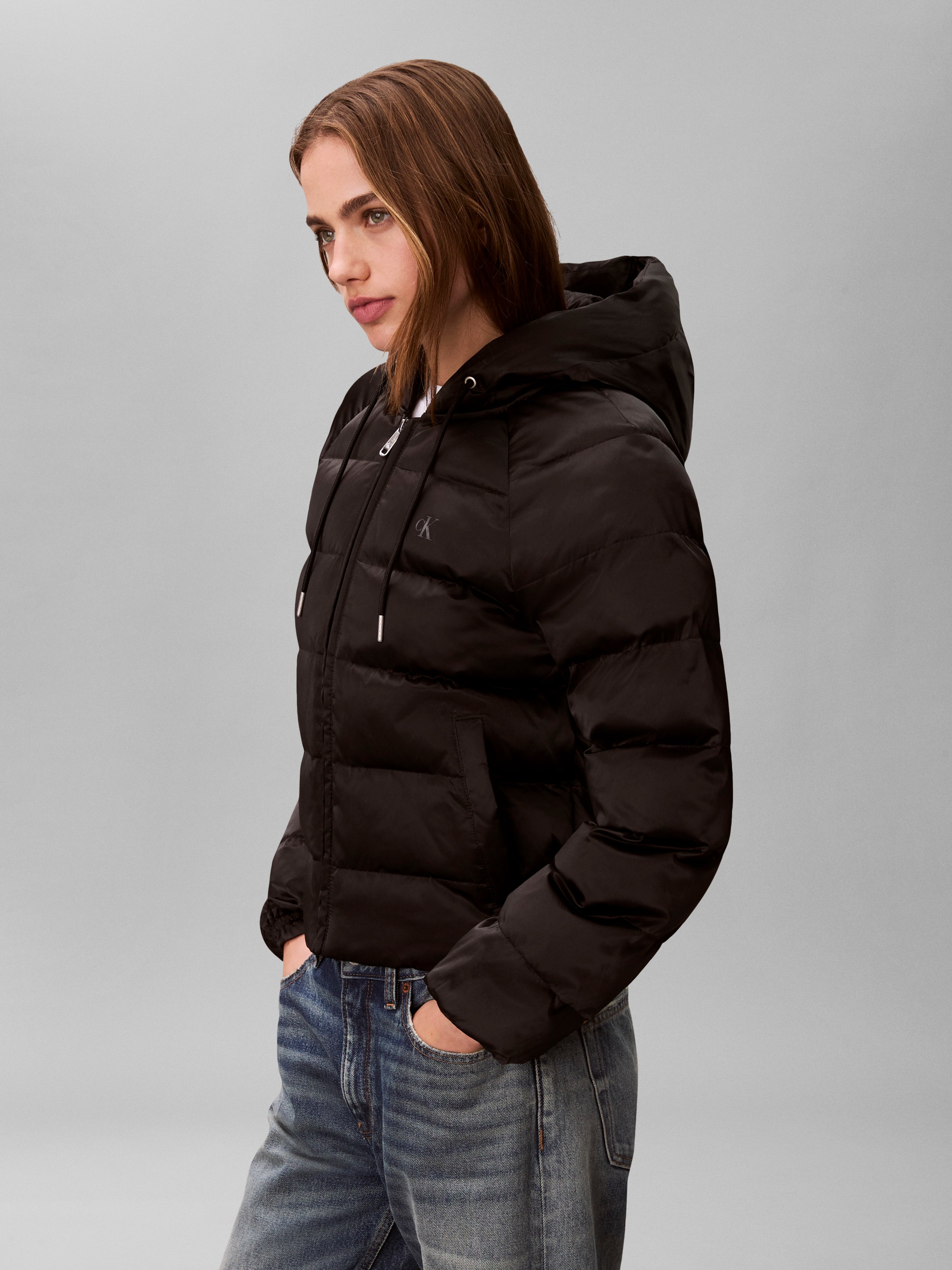 Calvin Klein Jeans Steppjacke mit Kapuze