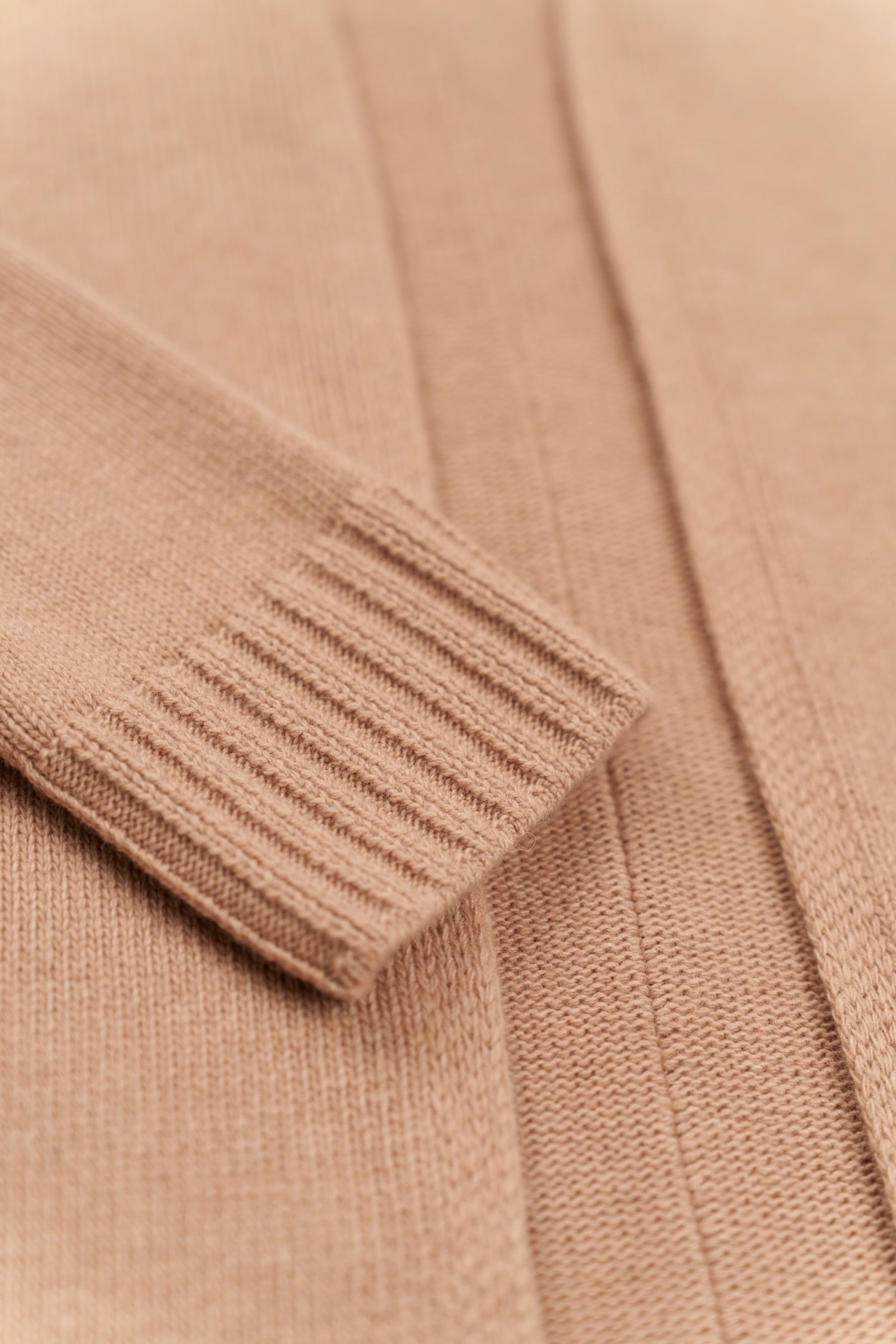 bugatti Strickjacke mit breitem Rippenbündchen