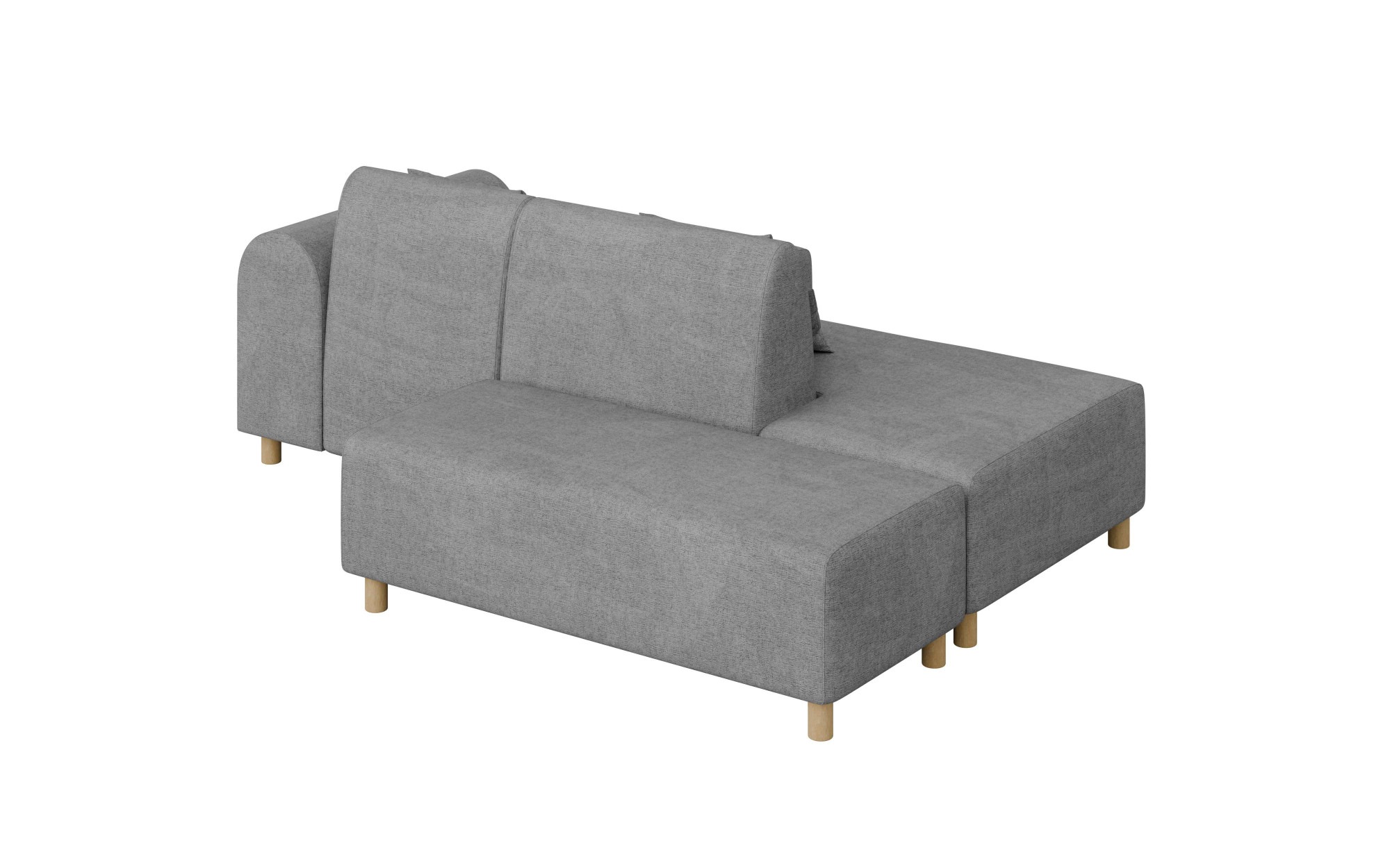 INOSIGN Ecksofa »Suyala«, L-Form mit Hocker