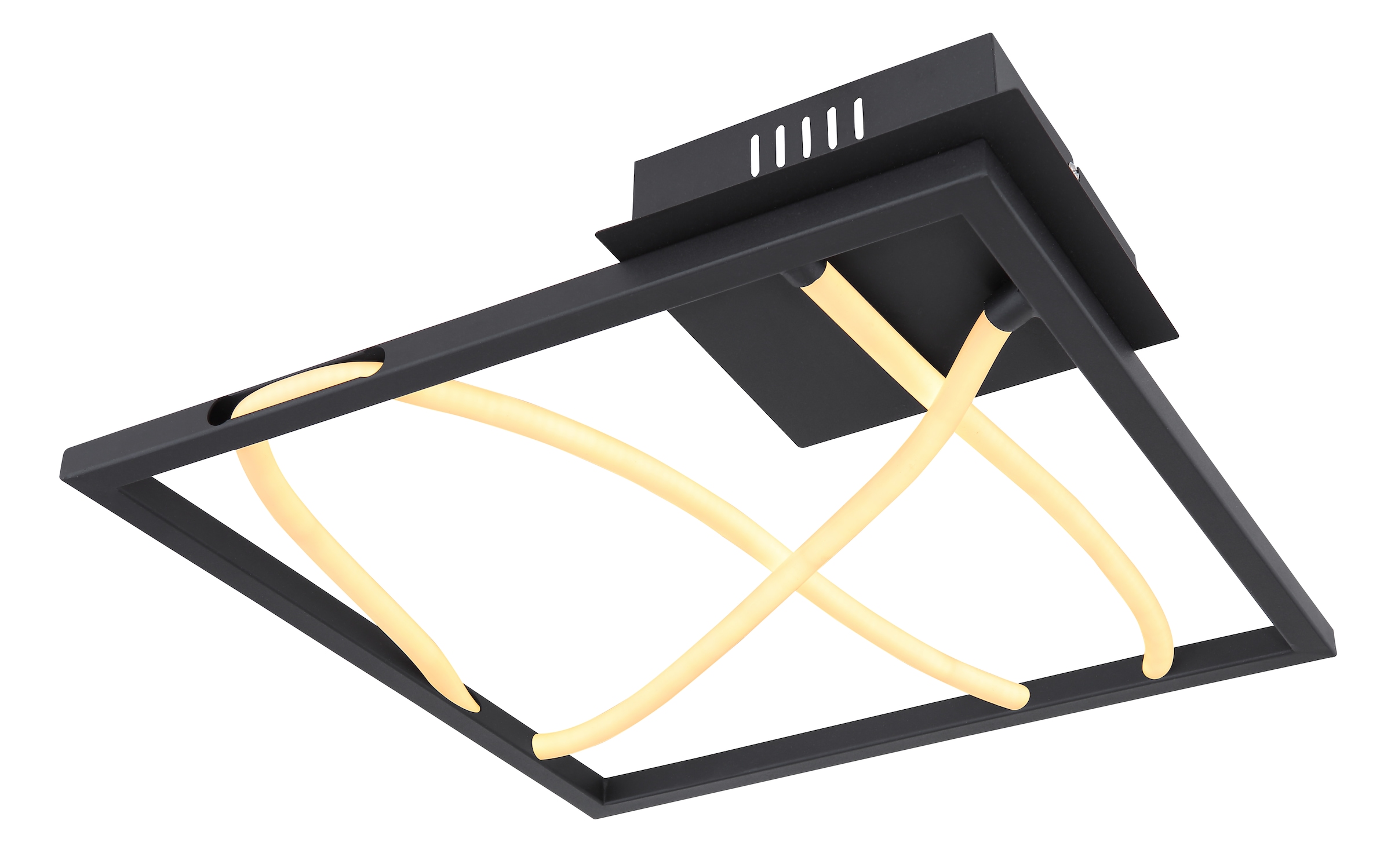 GLOBO LIGHTING LED Deckenleuchte »KAIA« LED-Modul Warmweiß Deckenlampe/Wohnzimmer/Schlafzimmer/modern