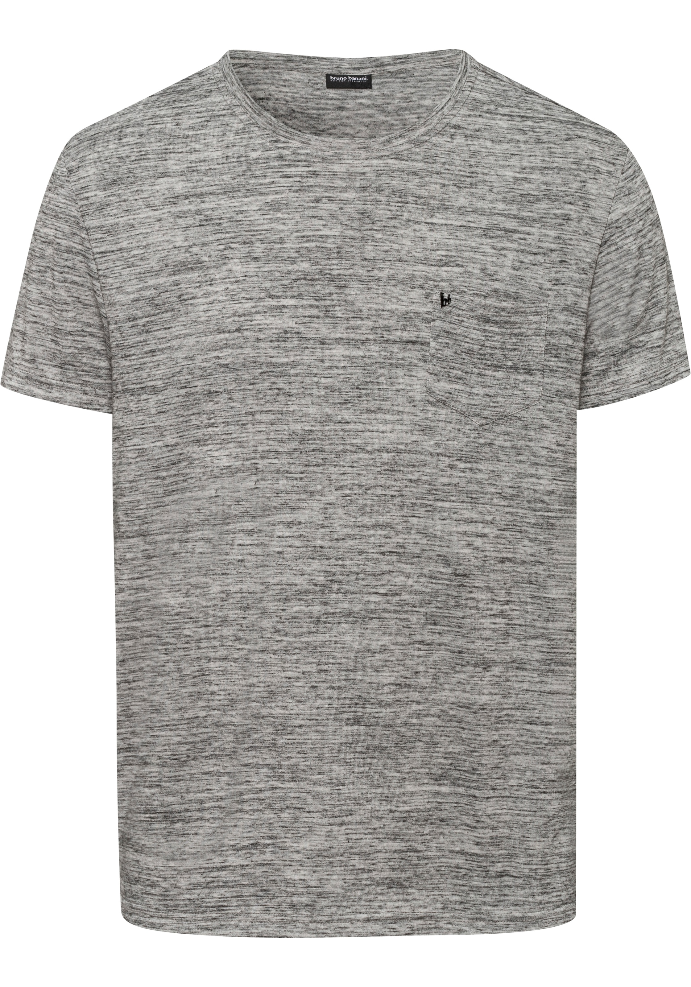 Bruno Banani T-Shirt, Kurzarm, Slim Fit, unifarben, Rundhalsausschnitt