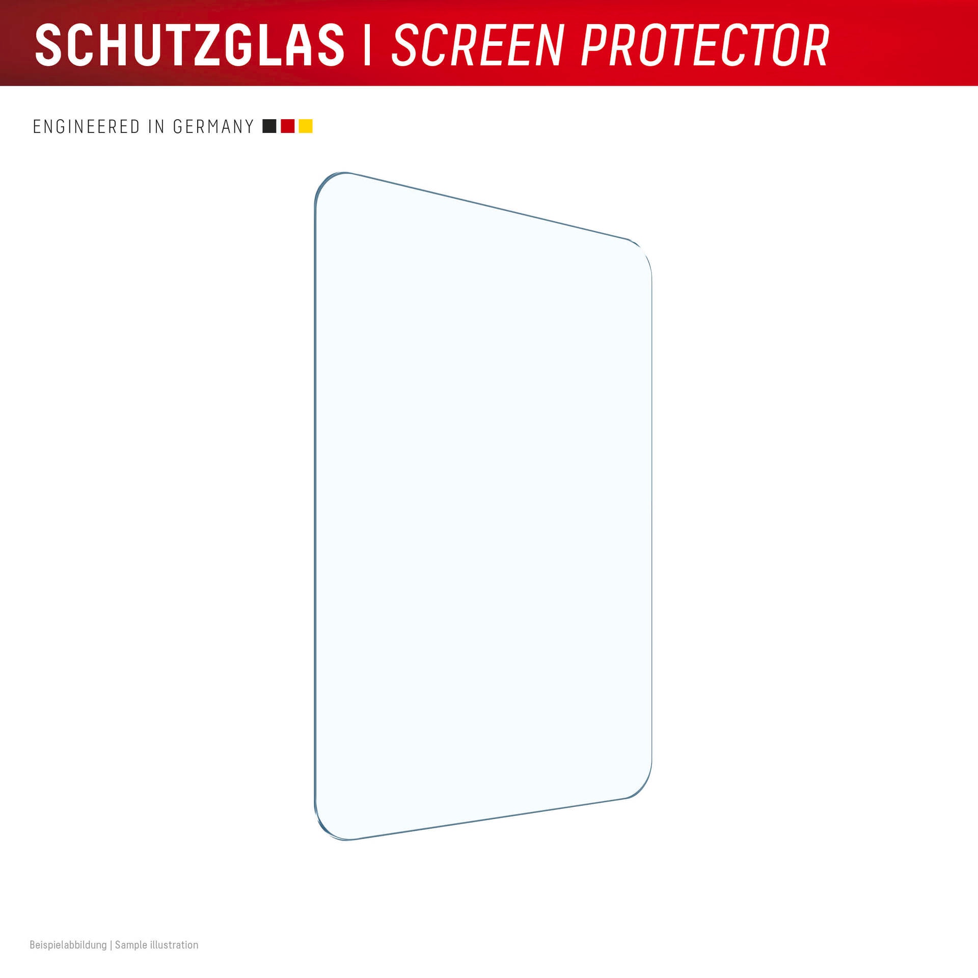 Displex Displayschutzglas »Tablet Real Glass« für Apple iPad Pro 11'' (2025) Displayschutzfolie, Schutzfolie, Bildschirmschutz, kratz- & stoßfest
