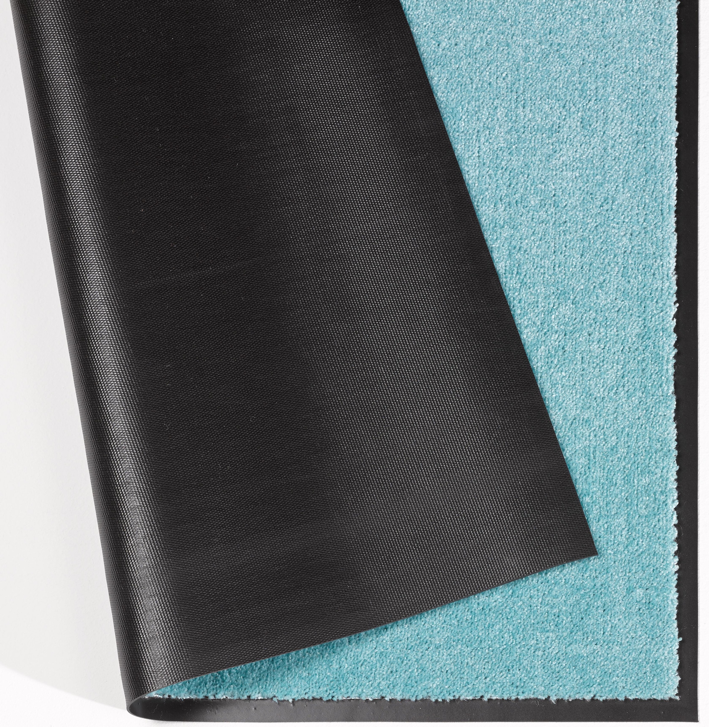 HANSE Home Fußmatte »Deko Soft, Türmatte«, rechteckig, 7 mm Höhe, waschbar, Unifarben Design, Rutschfest,Robust, Pflegeleicht, Saugfähig