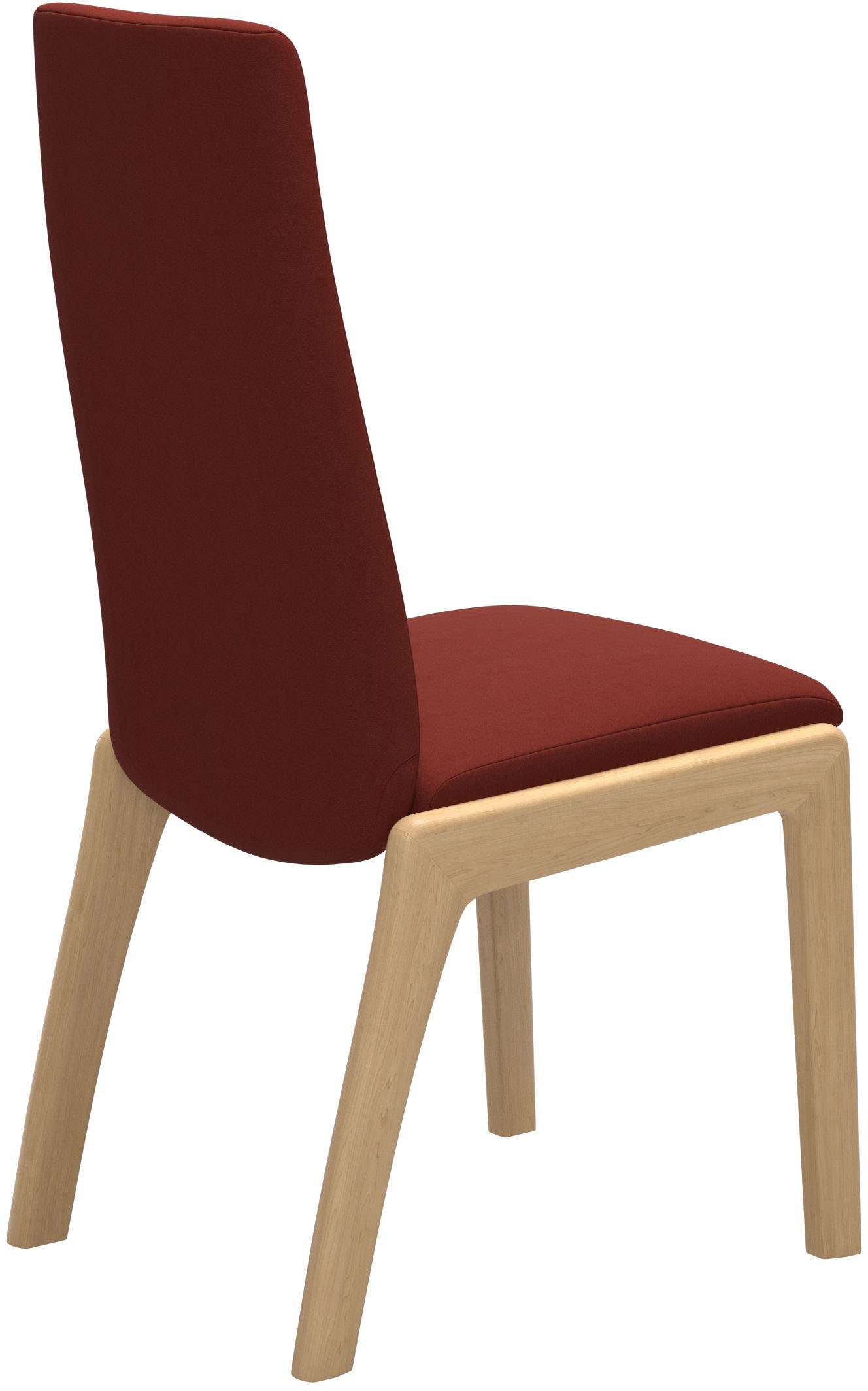 Stressless® Polsterstuhl »Laurel«, Microfaser DINAMICA, High Back, Größe M, mit abgerundeten Beinen in Eiche natur