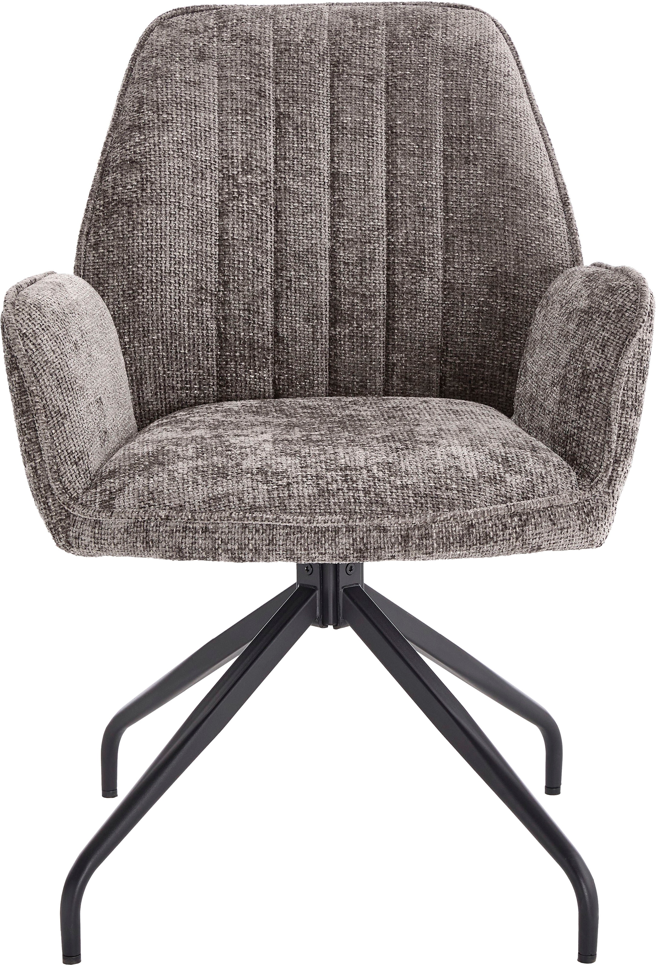 Home affaire Drehstuhl »Campanet« () 2 Stk.moderner Drehstuhl mit gepolster günstig online kaufen