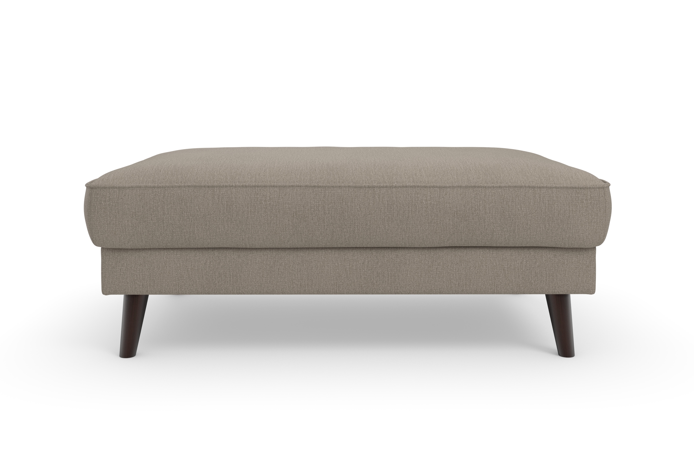 TRENDMANUFAKTUR Polsterhocker »Lumber Jack« 1 Stk. tlg. in moderner Optik, mit extra hohen Füßen