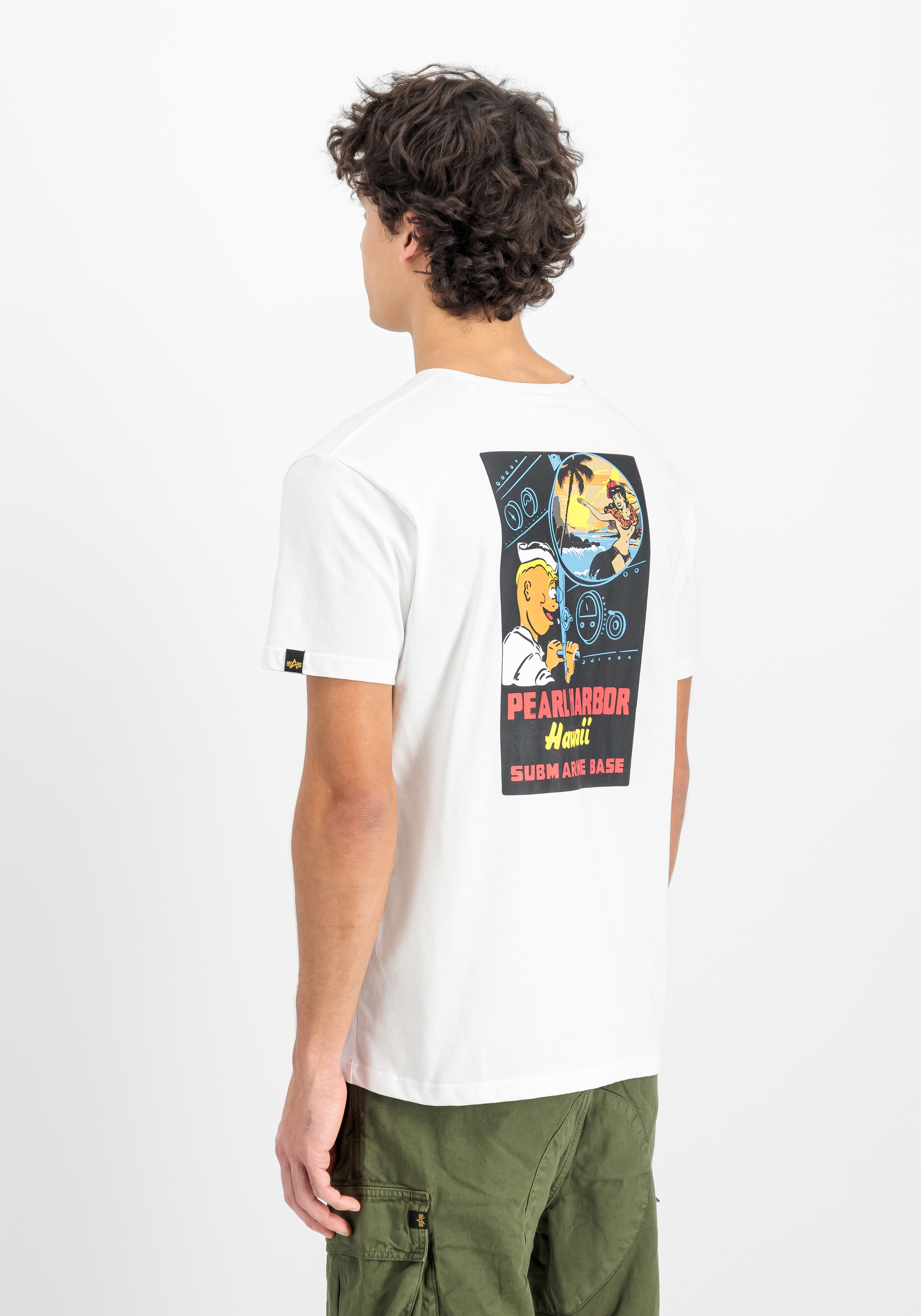 Alpha Industries T-Shirt »Alpha Industries Men - T-Shirts Pearl Harbor T Back Print«