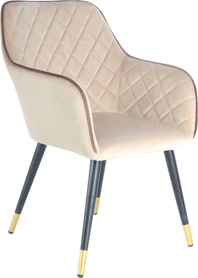Kayoom Stuhl »Amino 525, stilvoller Design-Stuhl,samtweicher Bezug aus Velv günstig online kaufen