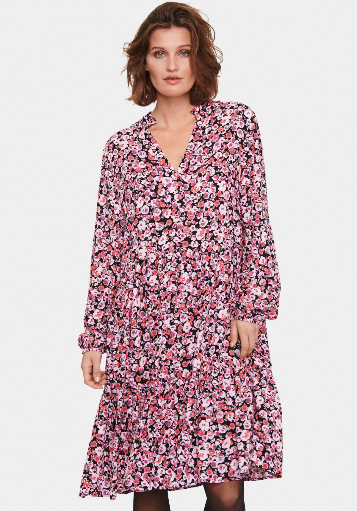 Saint Tropez Druckkleid »EdaSZ LS Dress«