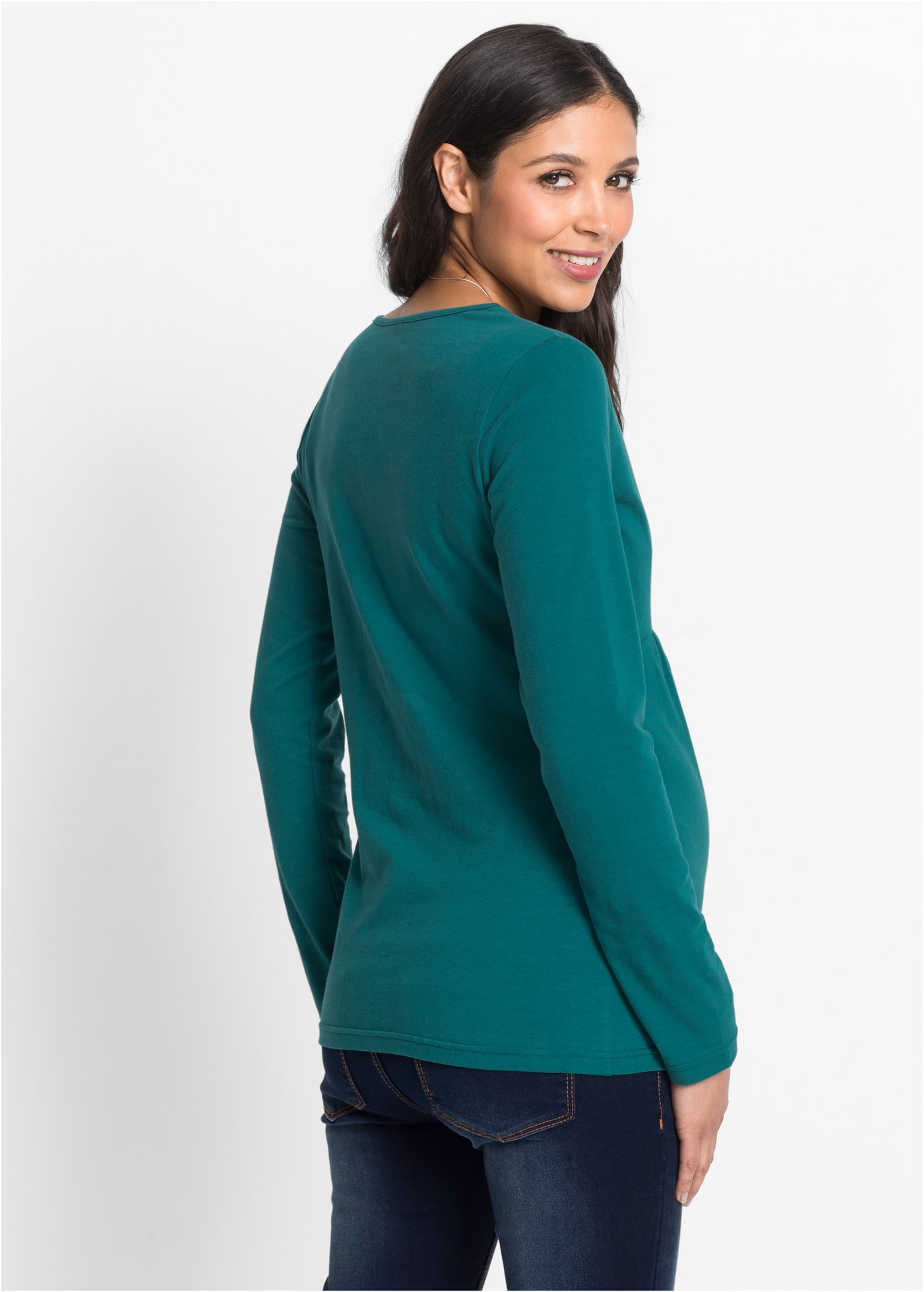 bonprix Stillshirt 2-in-1 Umstands- und Stillshirt