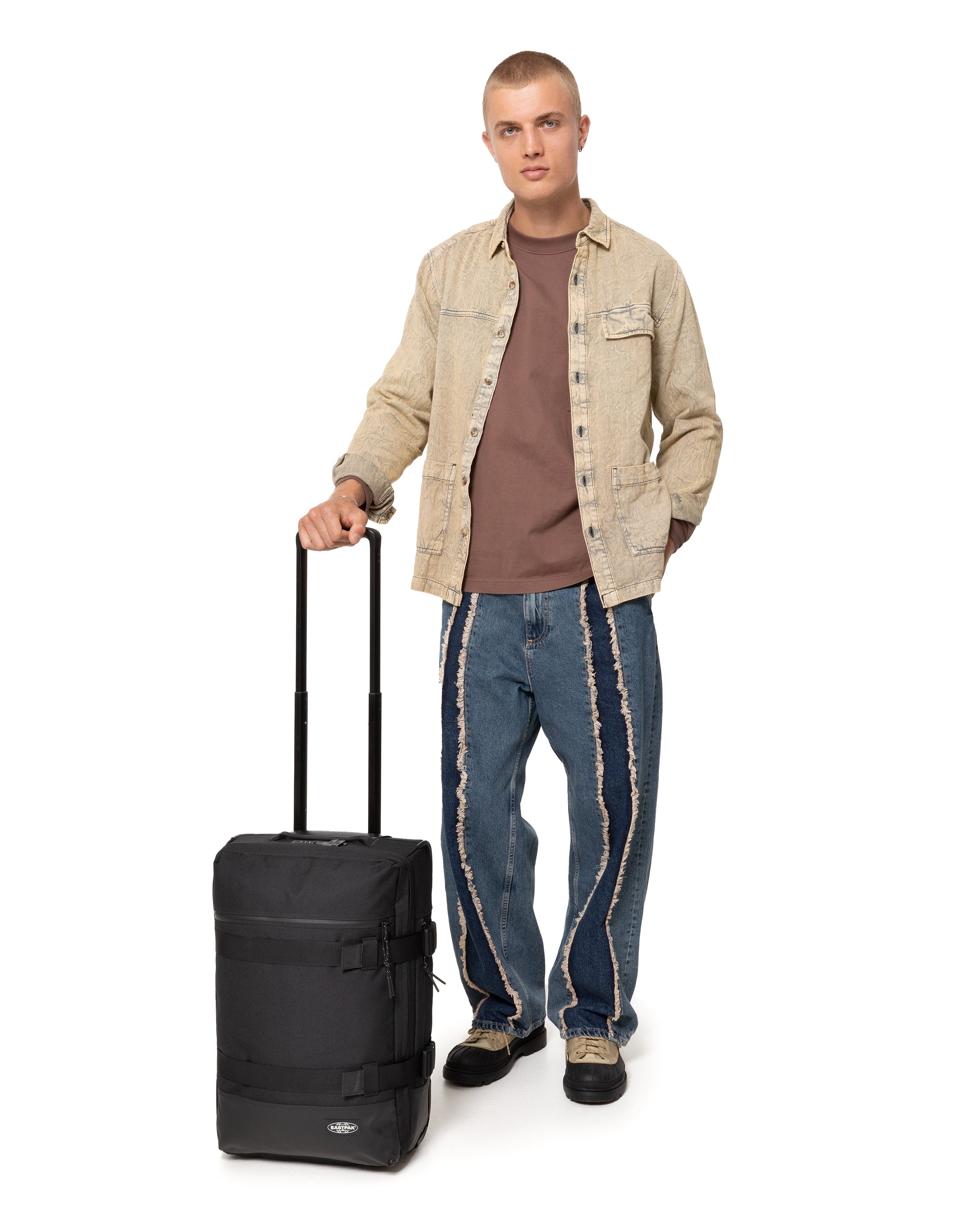 Eastpak Weichgepäck-Trolley »ICON TRAVEL'R S ON BLACK« 33 l 2 Rollen