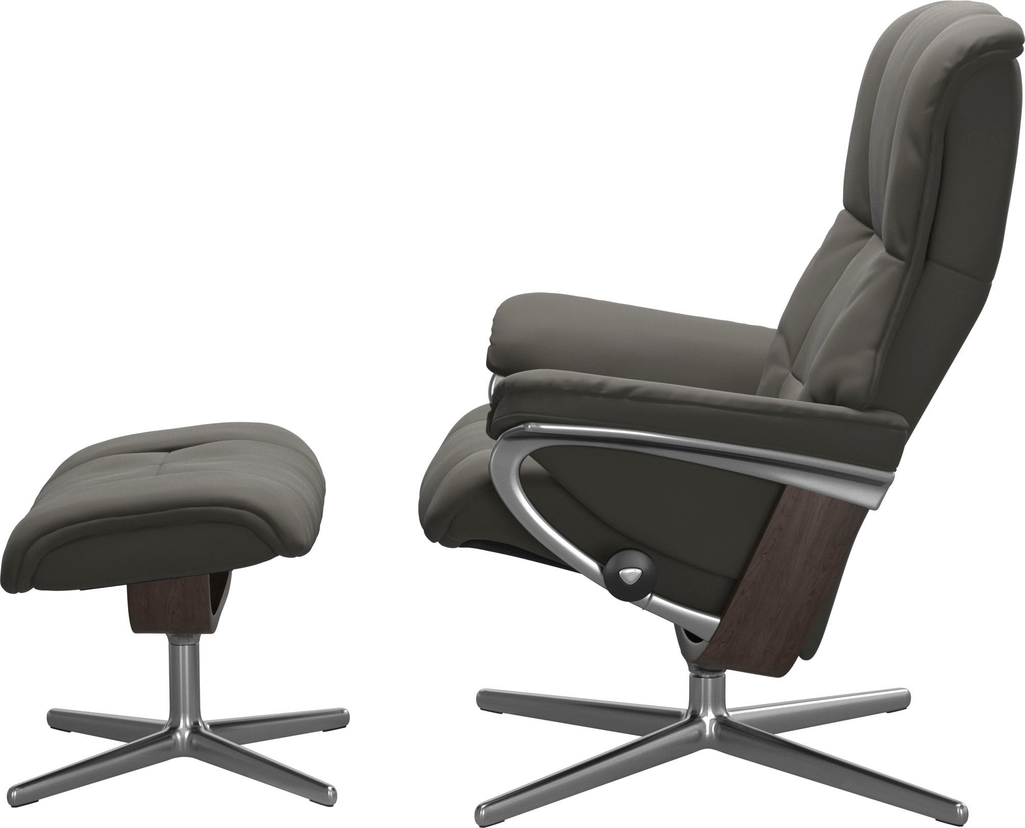Stressless® Relaxsessel »Mayfair«, mit Cross Base, Größe S, M & L, Holzakzent Wenge