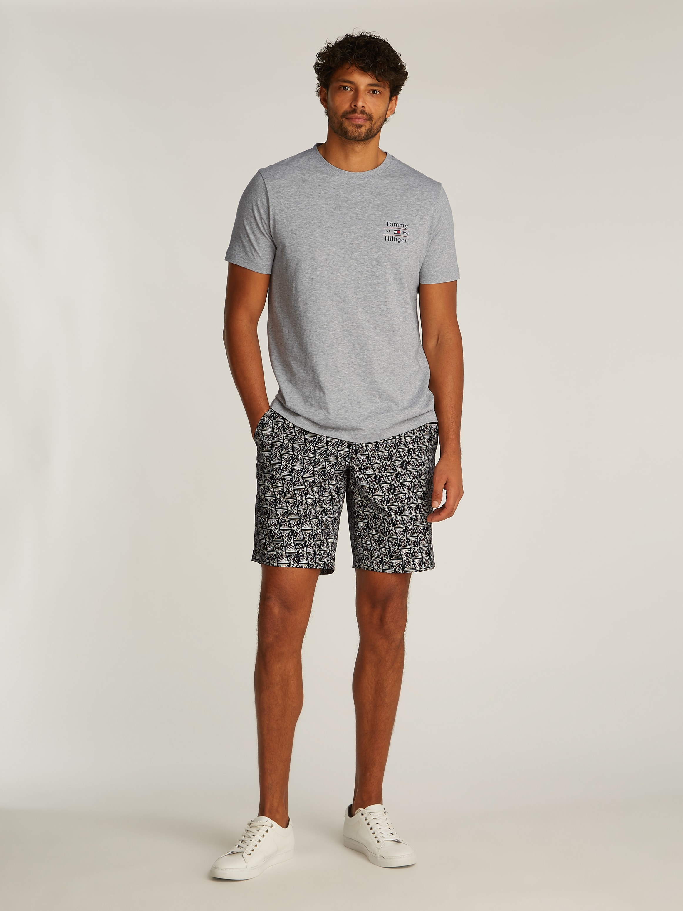 Tommy Hilfiger Rundhalsshirt »HILFIGER STACK TEE«