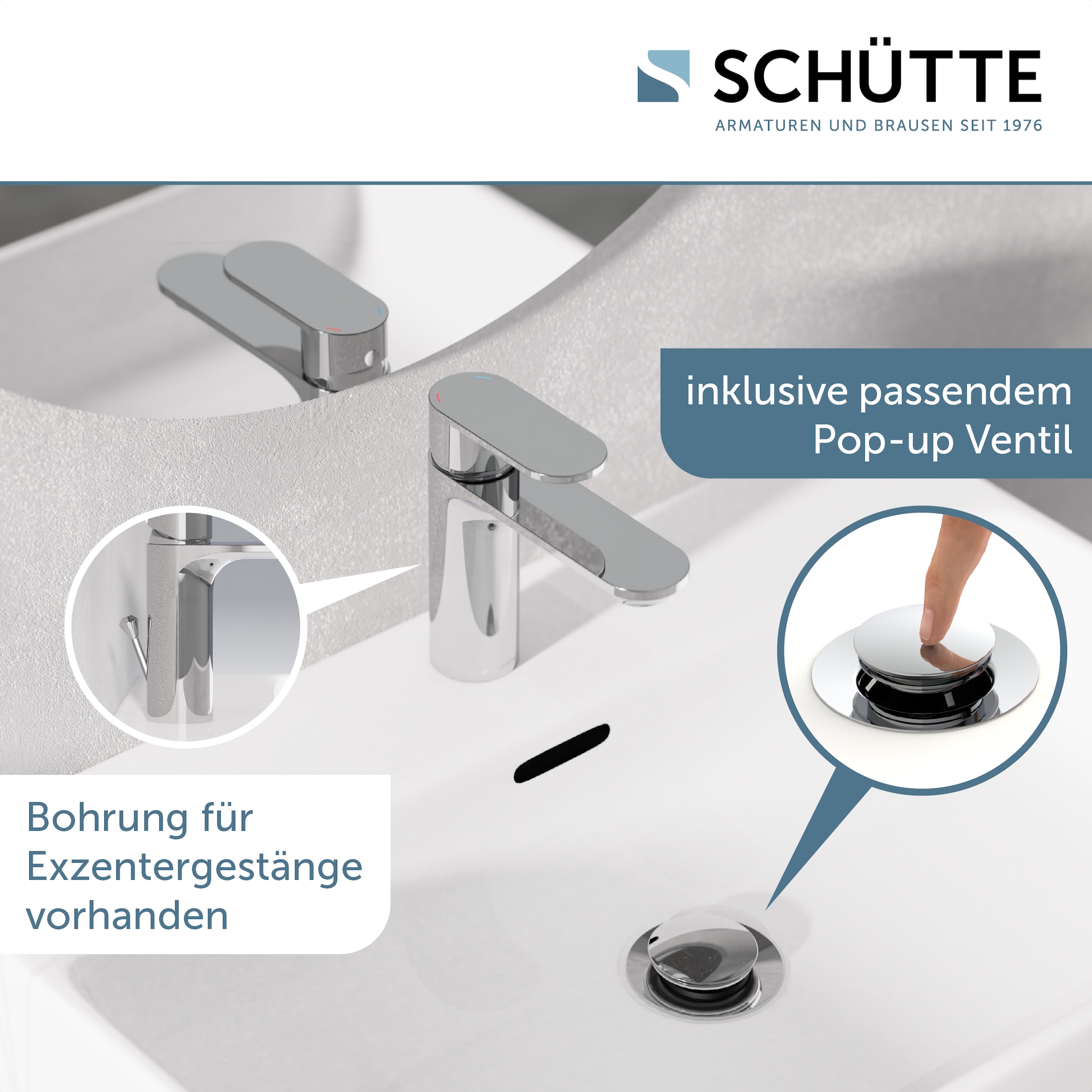 Schütte Waschtischarmatur »MONTANA«